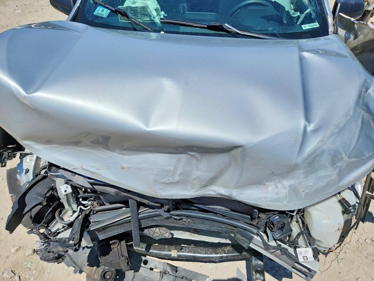 2020 Chevrolet Equinox Ls Silver vin: 3GNAXHEV0LS695295