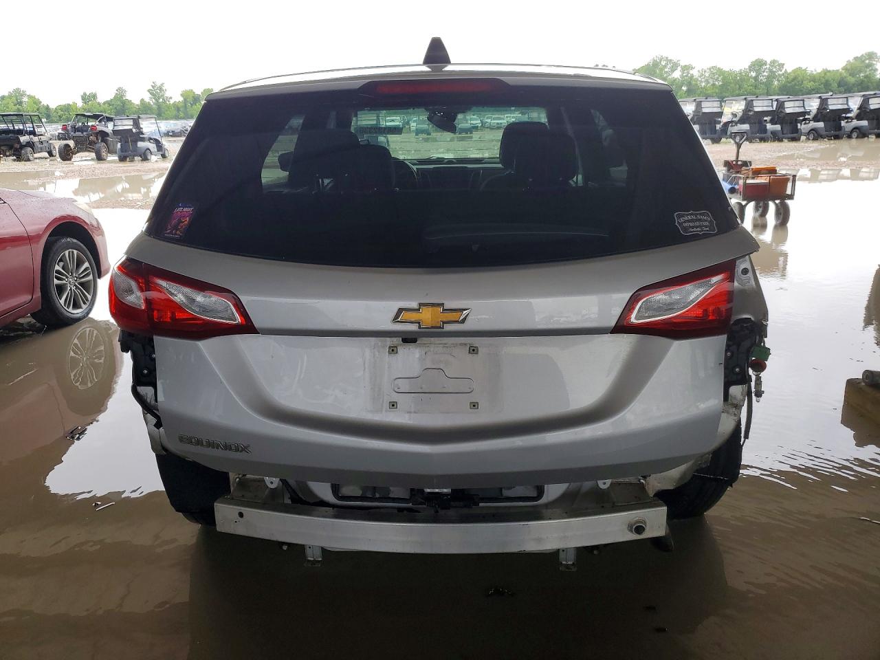 2020 Chevrolet Equinox Ls Серебряный vin: 3GNAXHEV1LS589731