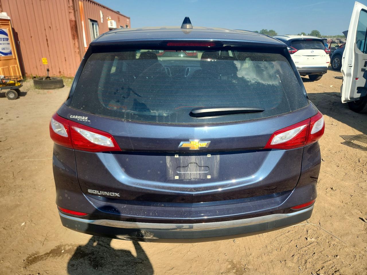 2018 Chevrolet Equinox Ls Gray vin: 3GNAXHEV2JS541314