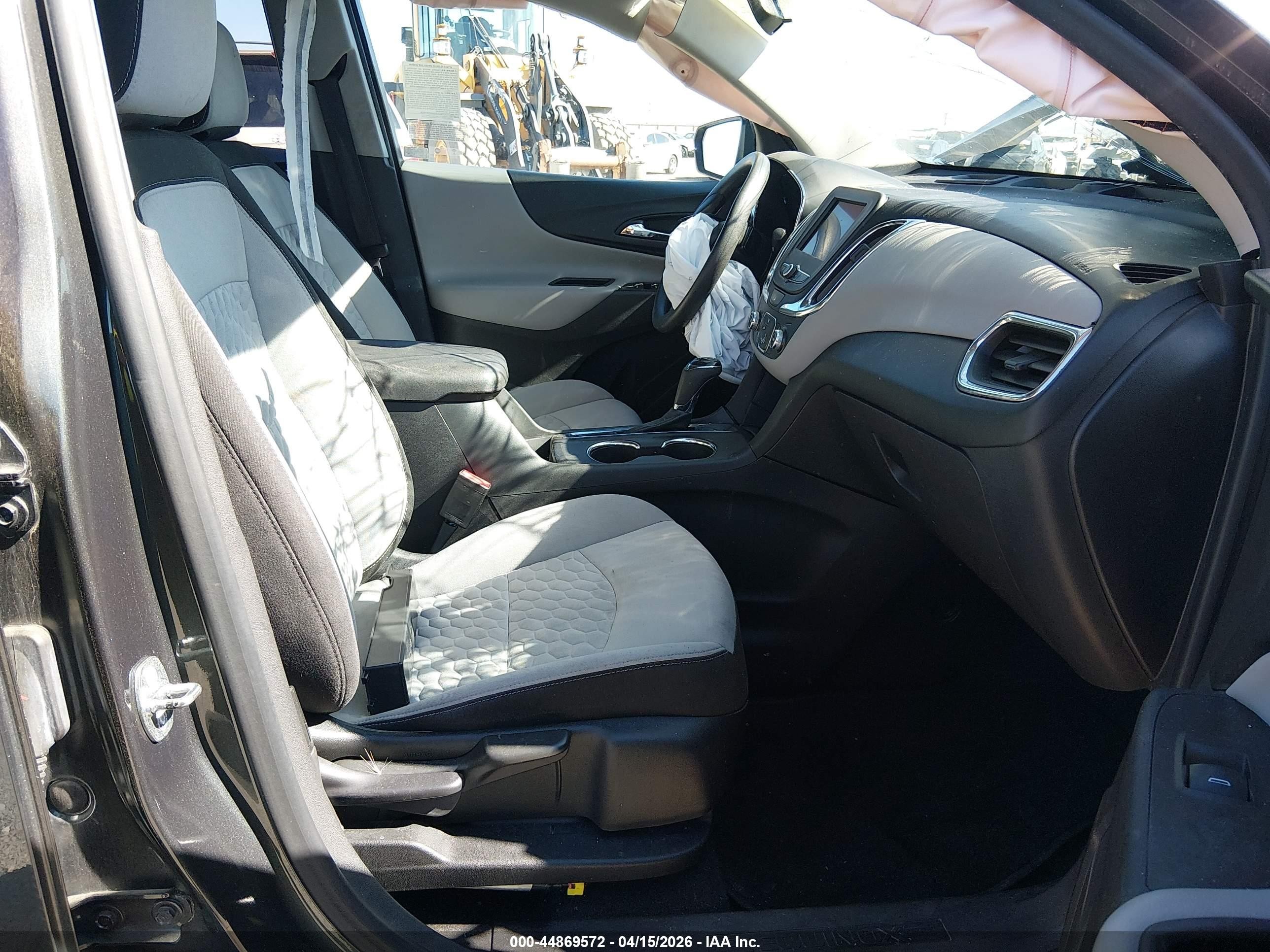 2020 Chevrolet Equinox Fwd Ls Gray vin: 3GNAXHEV4LS676376