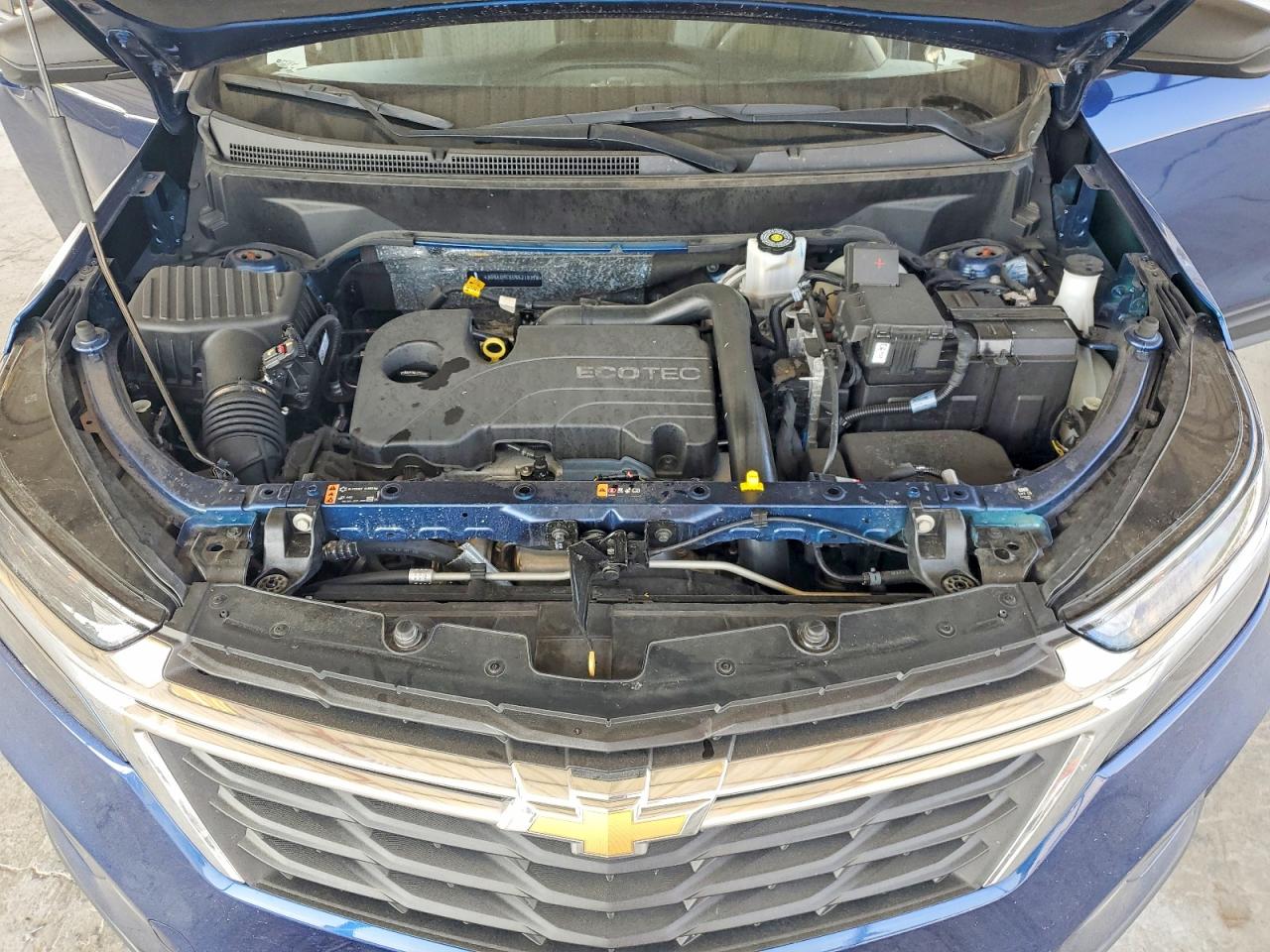 2022 Chevrolet Equinox Ls Синий vin: 3GNAXHEV5NS218378