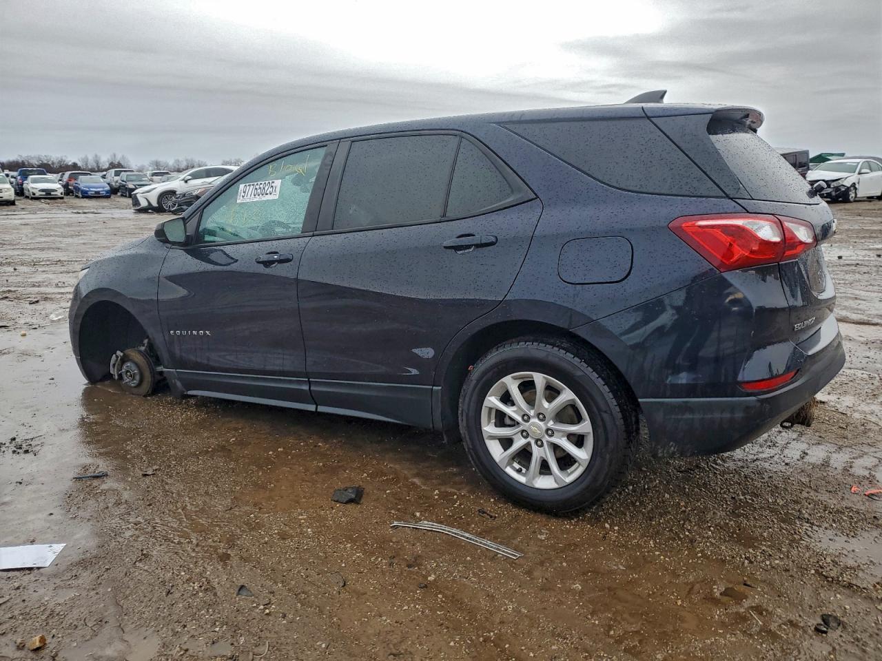 2020 Chevrolet Equinox Ls Blue vin: 3GNAXHEV7LS530974