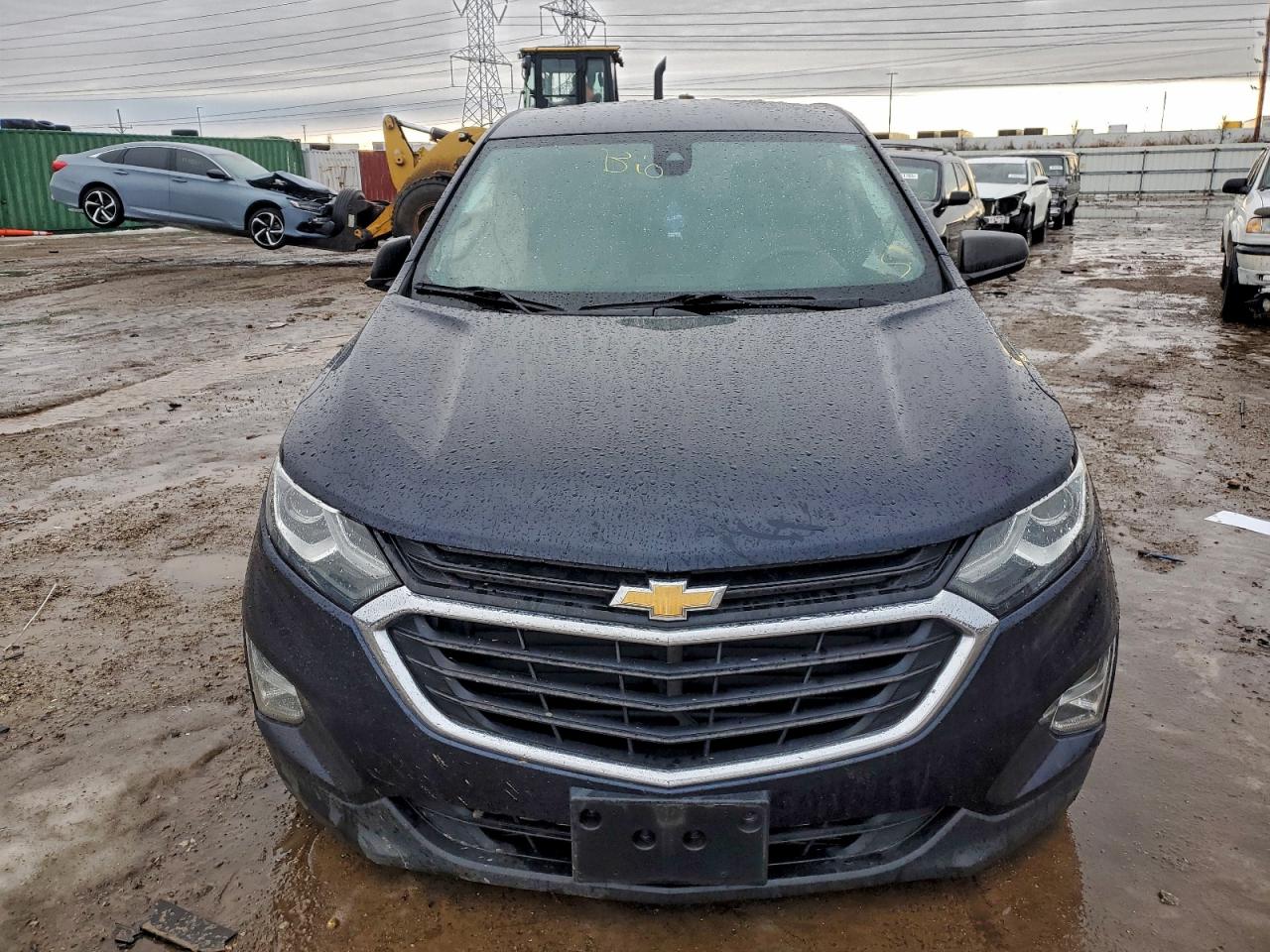 2020 Chevrolet Equinox Ls Blue vin: 3GNAXHEV7LS530974