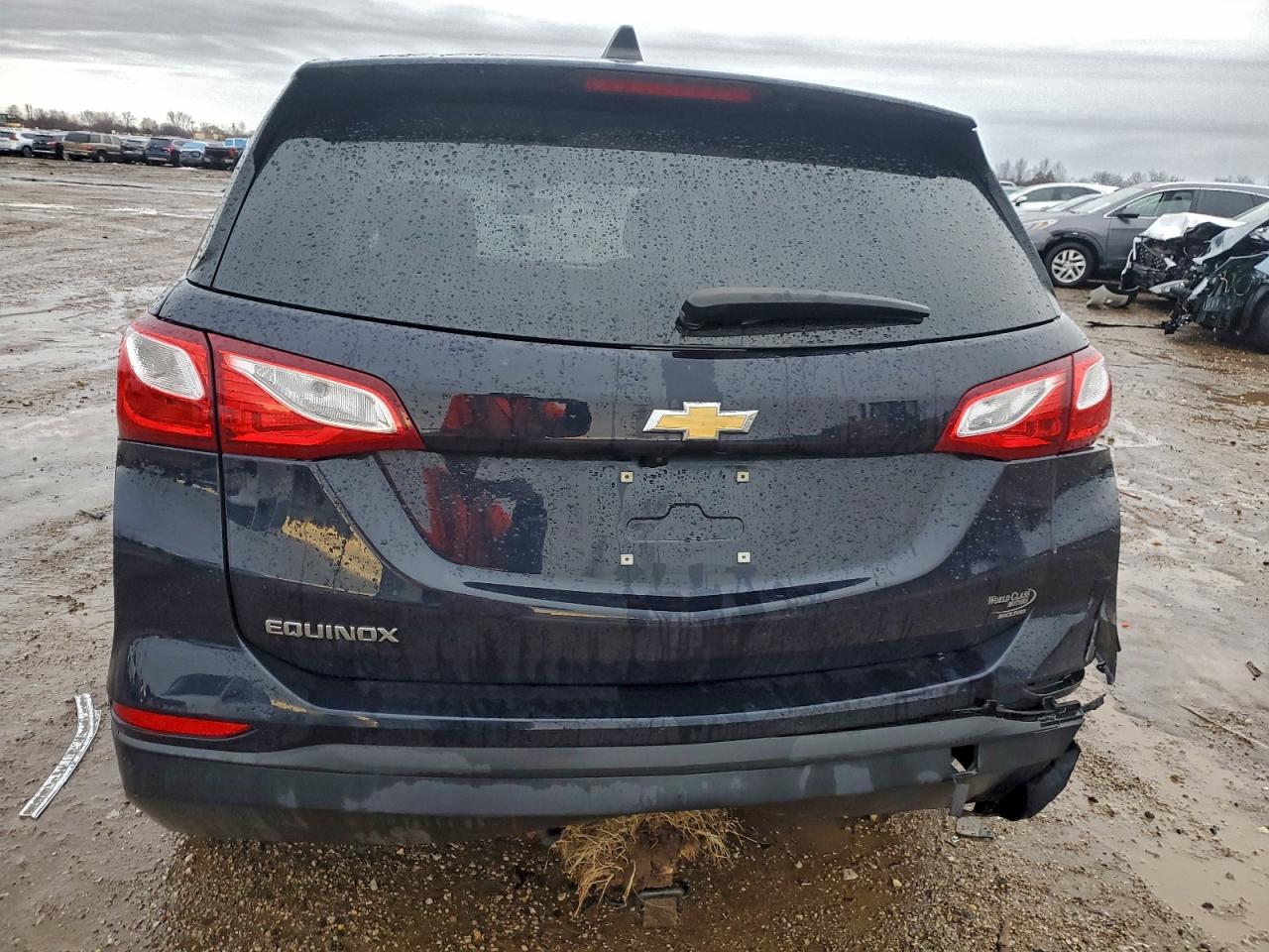 2020 Chevrolet Equinox Ls Blue vin: 3GNAXHEV7LS530974