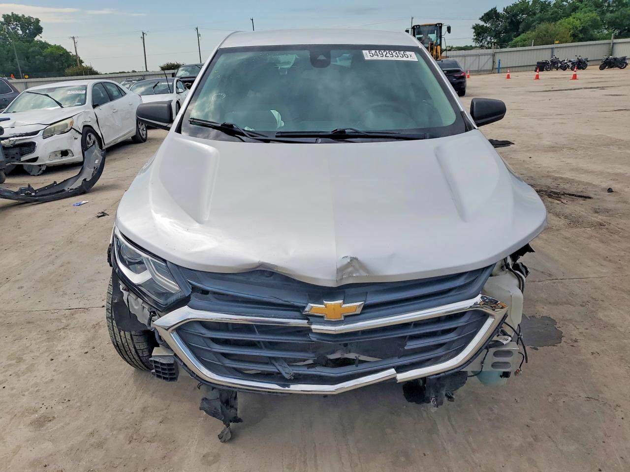 2020 Chevrolet Equinox Ls Silver vin: 3GNAXHEV8LS692192