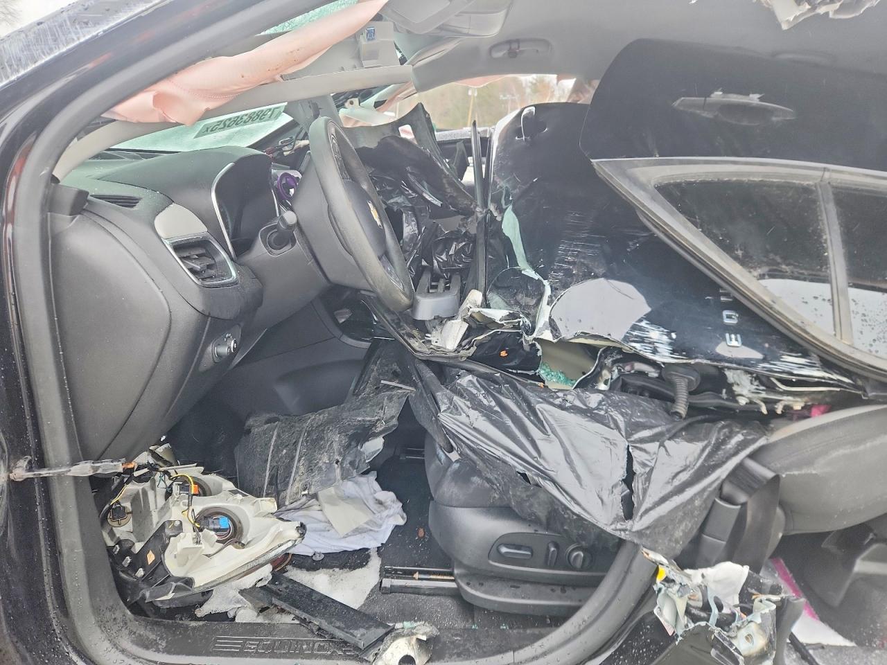 2019 Chevrolet Equinox Ls Black vin: 3GNAXHEV9KL344202