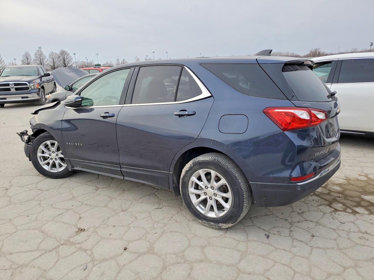 2018 Chevrolet Equinox Lt Blue vin: 3GNAXJEV0JS599154
