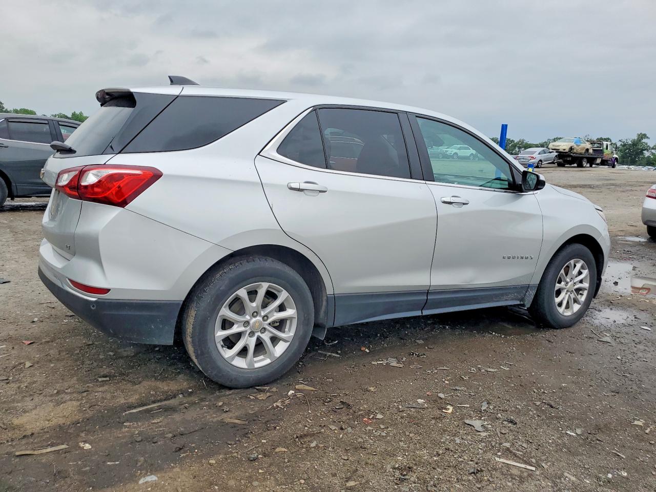 2021 Chevrolet Equinox Lt Silver vin: 3GNAXJEV0MS161223