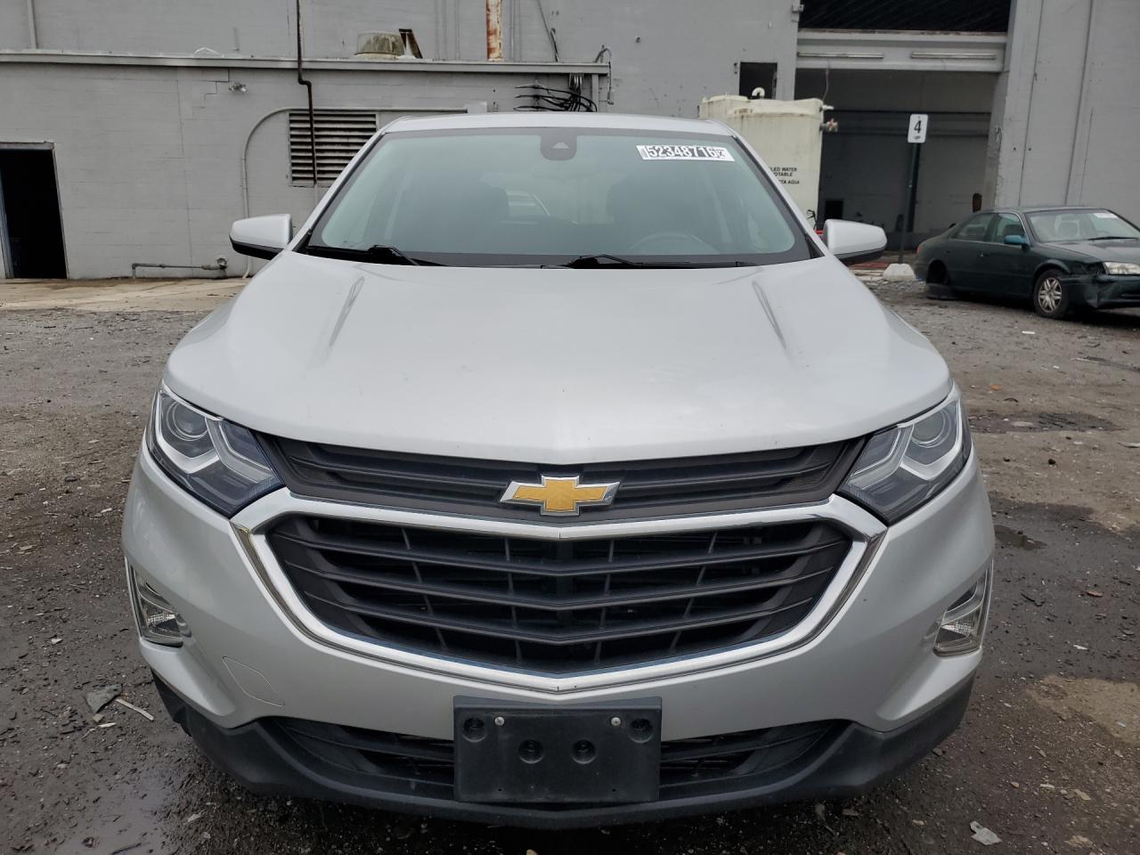 2021 Chevrolet Equinox Lt Silver vin: 3GNAXJEV0MS161223 Damage: Hood, Chipped, 5