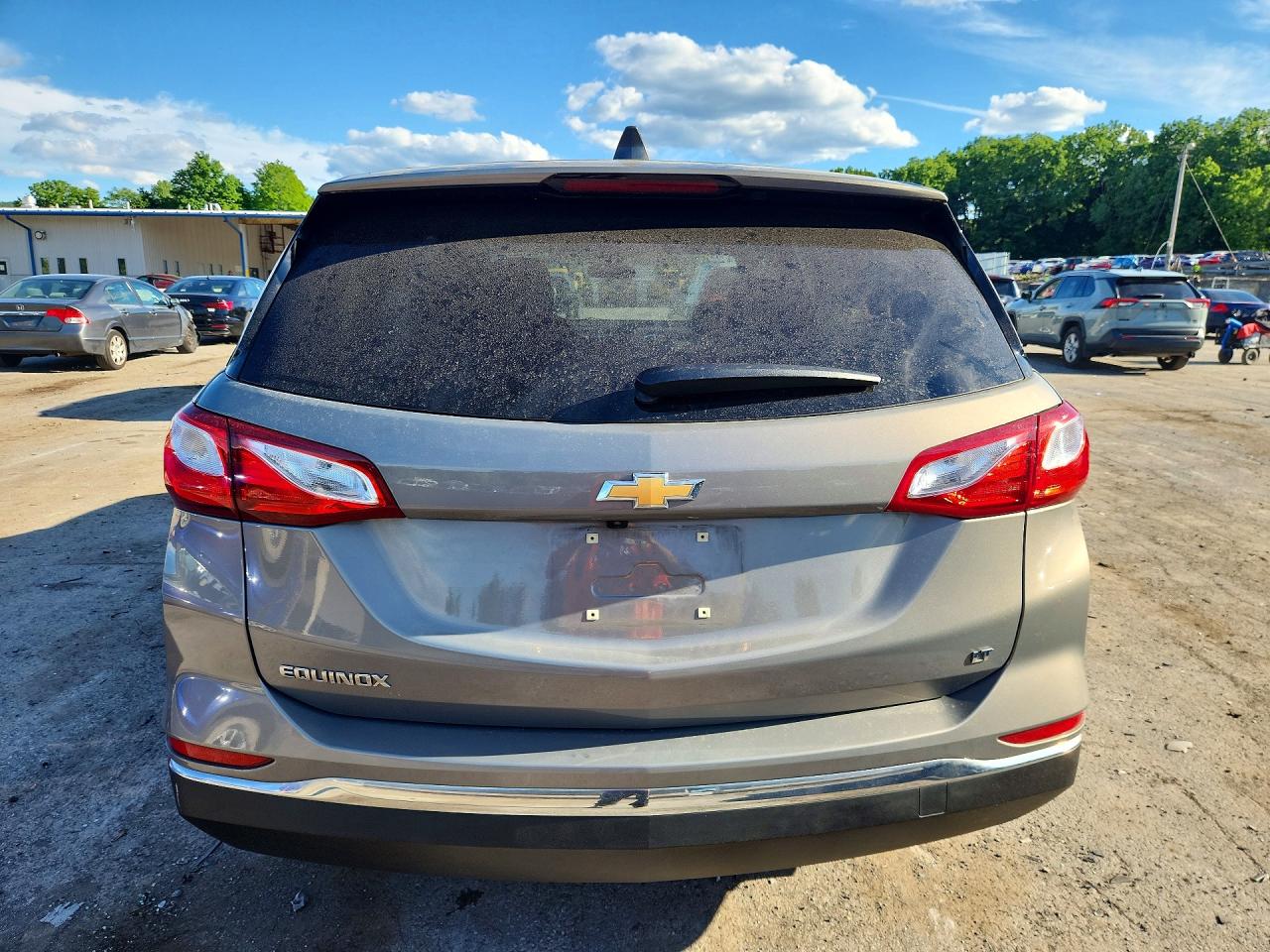 2018 Chevrolet Equinox Lt Gray vin: 3GNAXJEV2JS649410