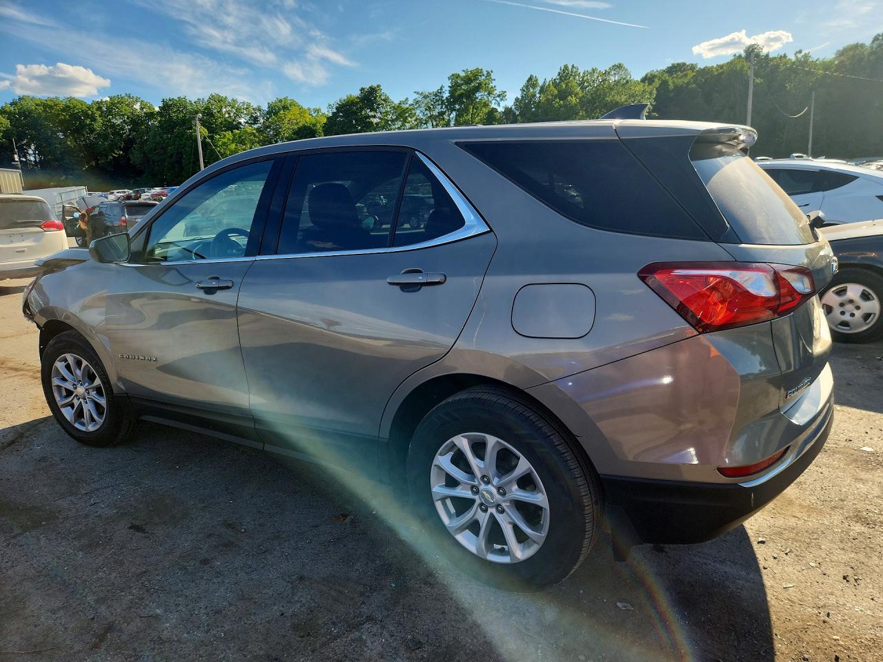 2018 Chevrolet Equinox Lt Gray vin: 3GNAXJEV2JS649410