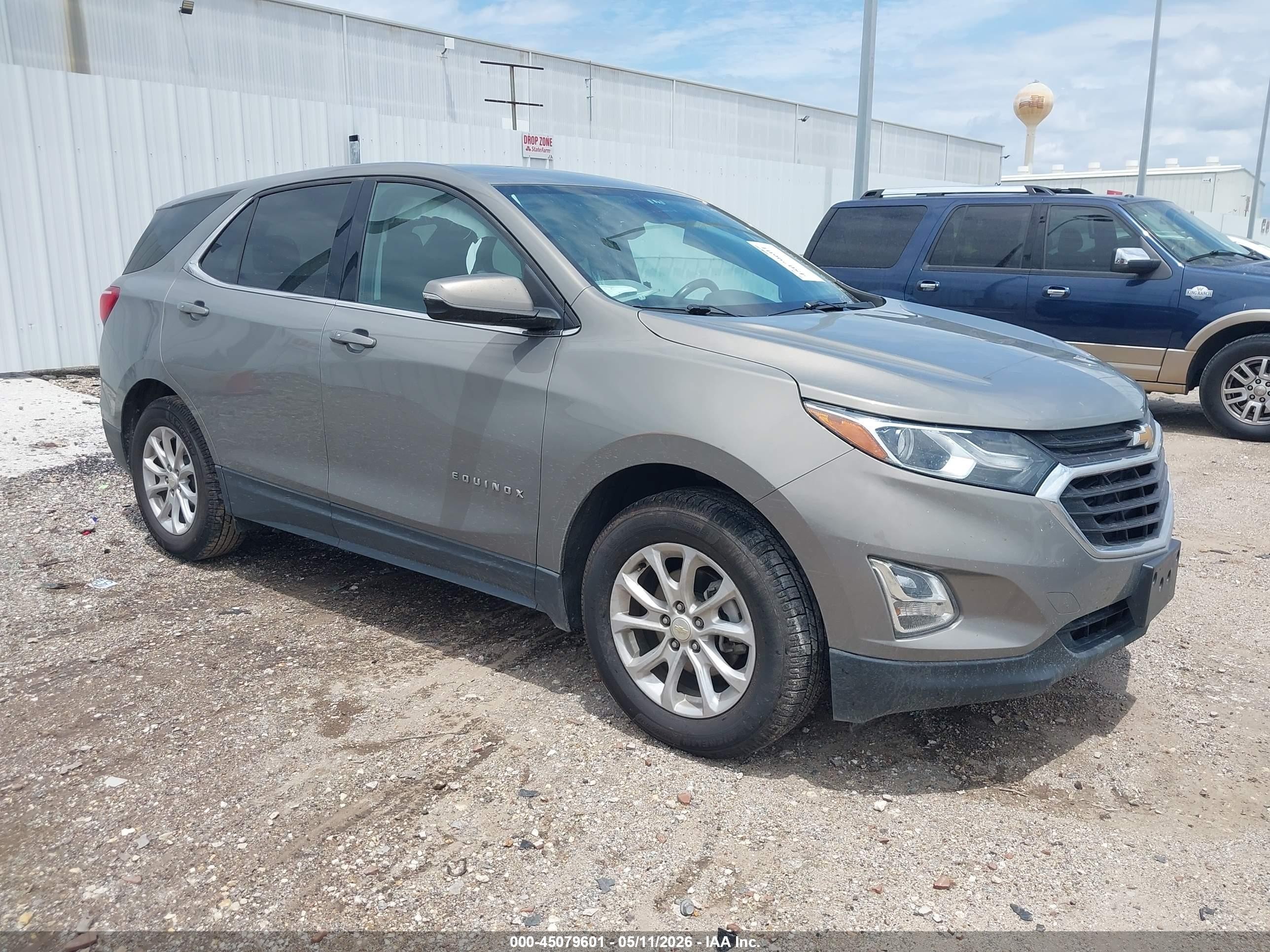 2018 Chevrolet Equinox Lt Brown vin: 3GNAXJEV3JS591923