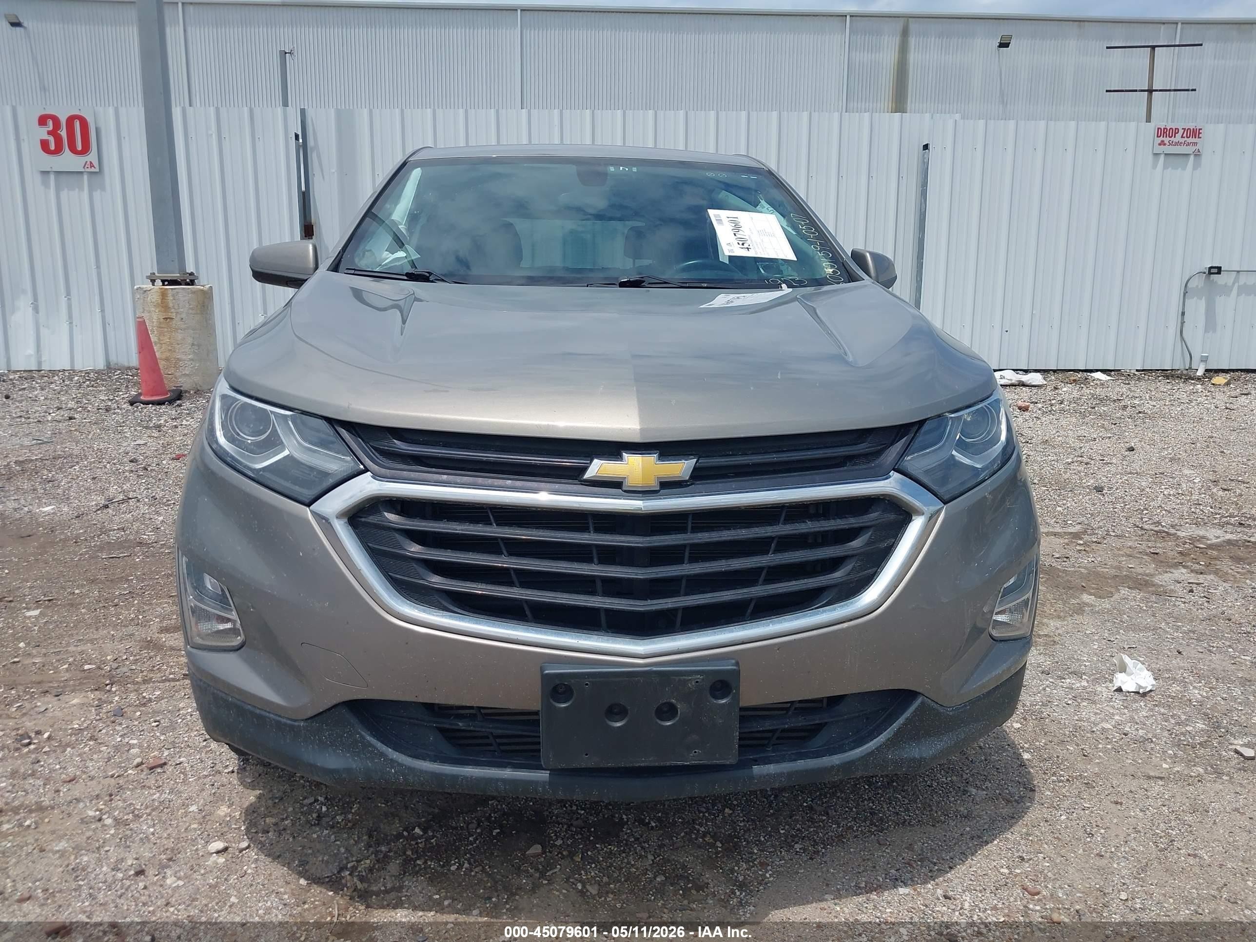 2018 Chevrolet Equinox Lt Brown vin: 3GNAXJEV3JS591923