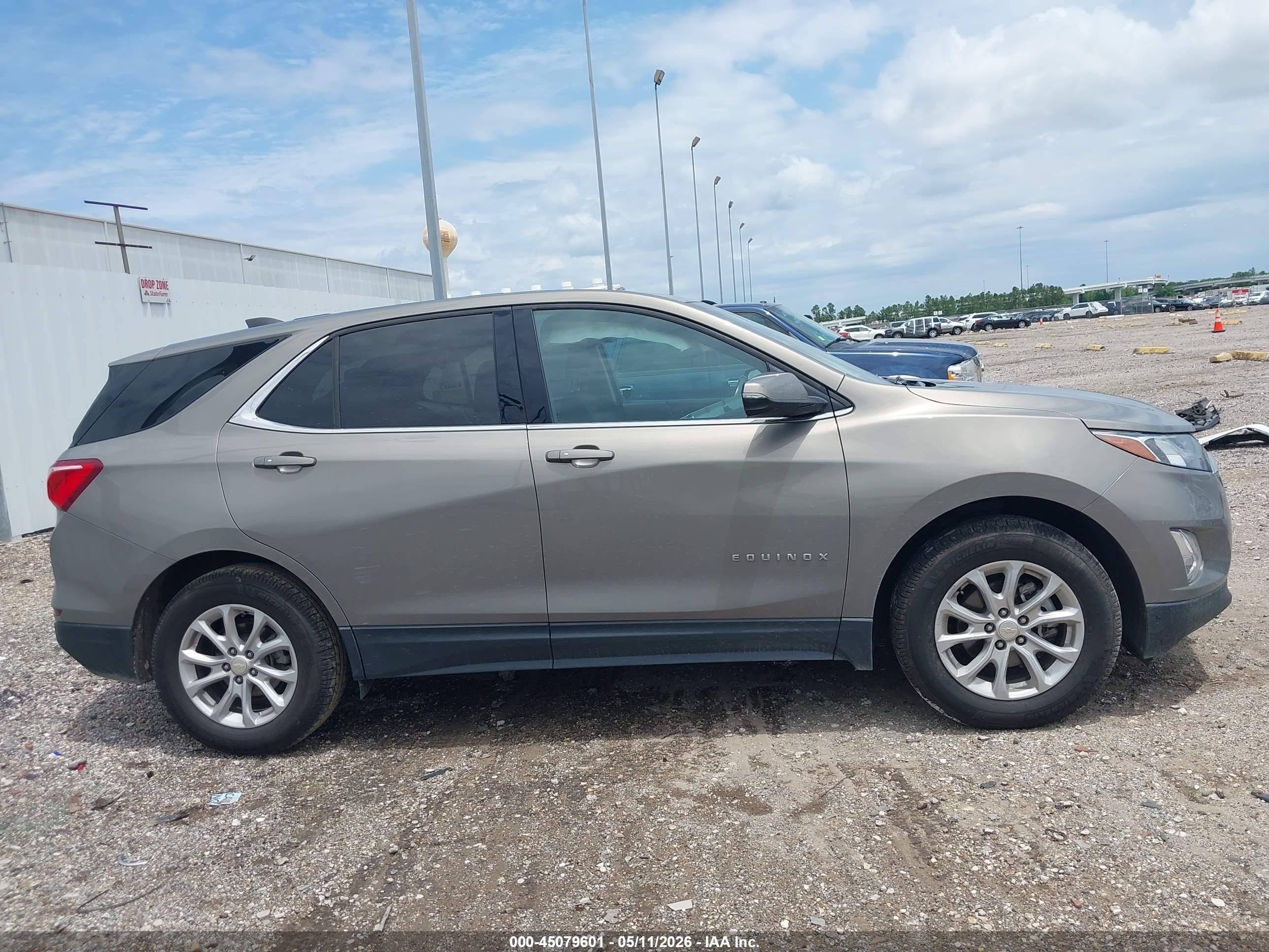 2018 Chevrolet Equinox Lt Brown vin: 3GNAXJEV3JS591923