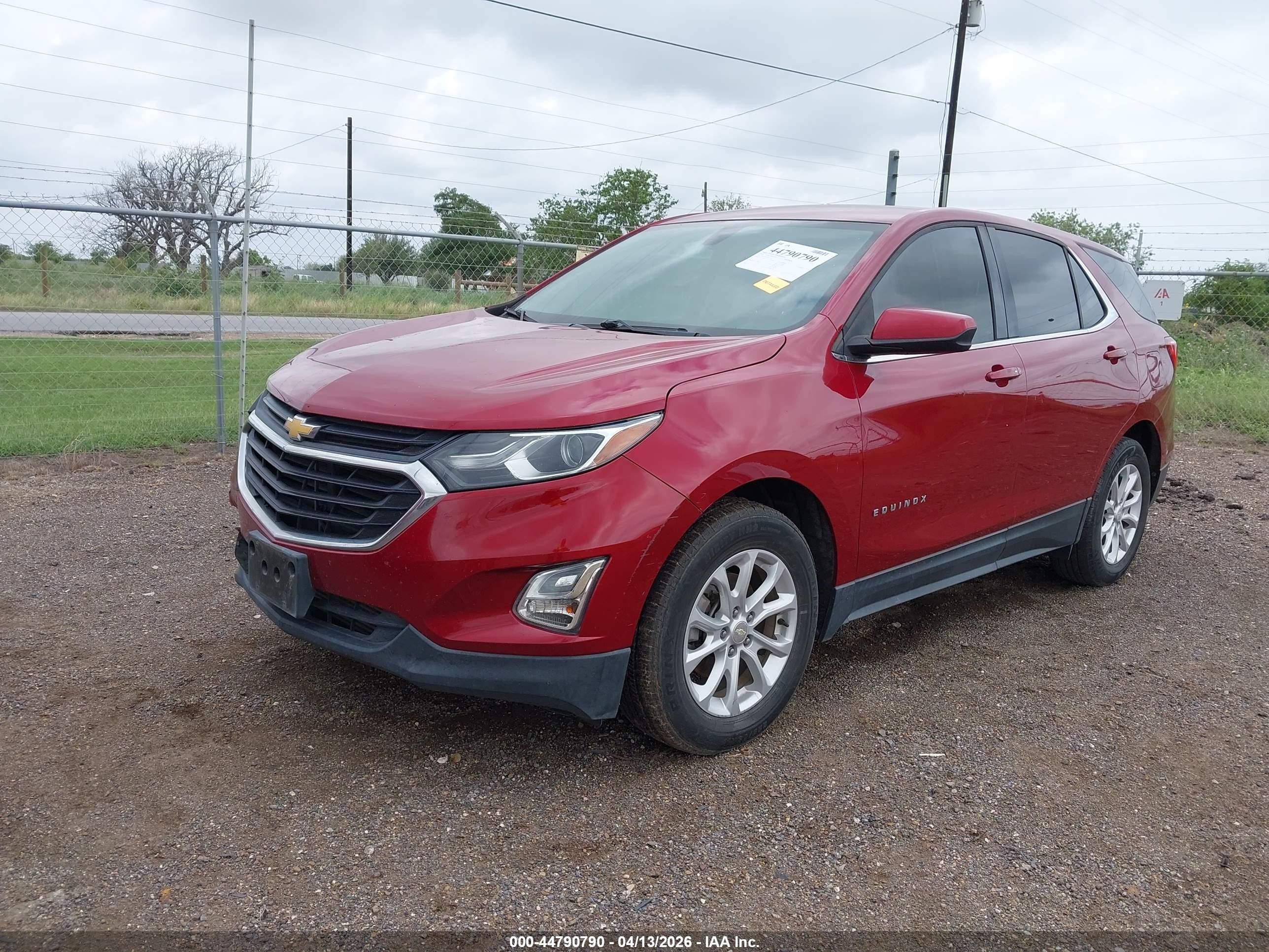 2018 Chevrolet Equinox Lt Red vin: 3GNAXJEV3JS617033