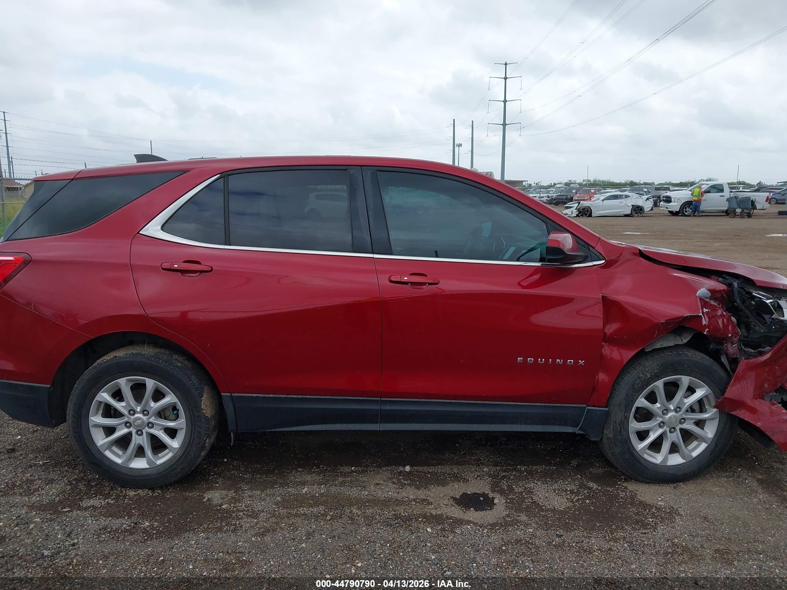 2018 Chevrolet Equinox Lt Red vin: 3GNAXJEV3JS617033