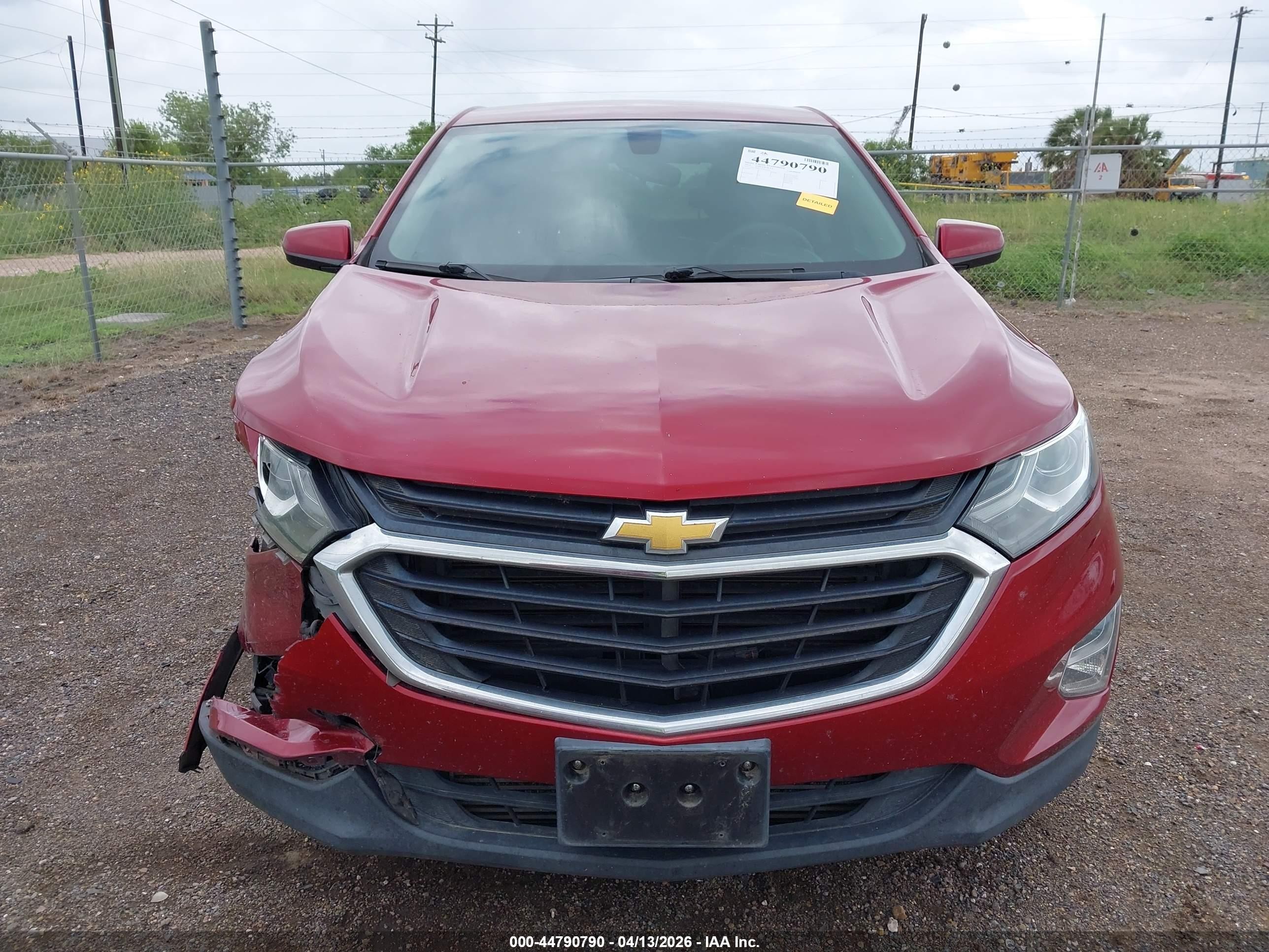 2018 Chevrolet Equinox Lt Red vin: 3GNAXJEV3JS617033