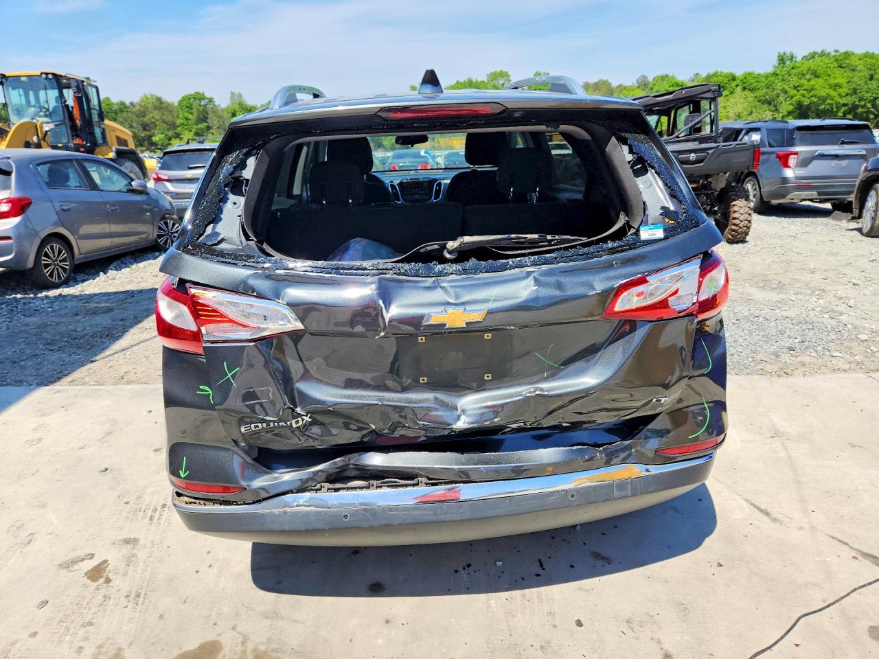 2018 Chevrolet Equinox Lt Charcoal vin: 3GNAXJEV4JS512789