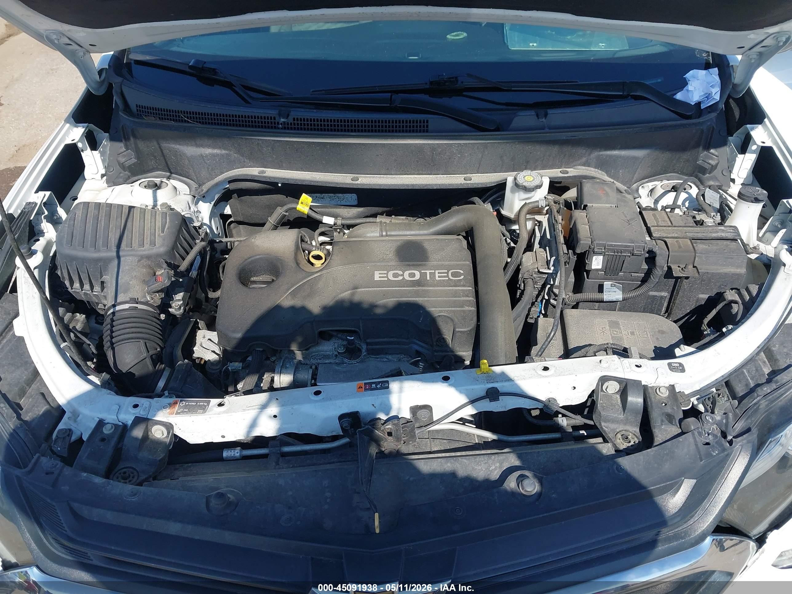 2020 Chevrolet Equinox Fwd 2fl Белый vin: 3GNAXJEV4LS574227