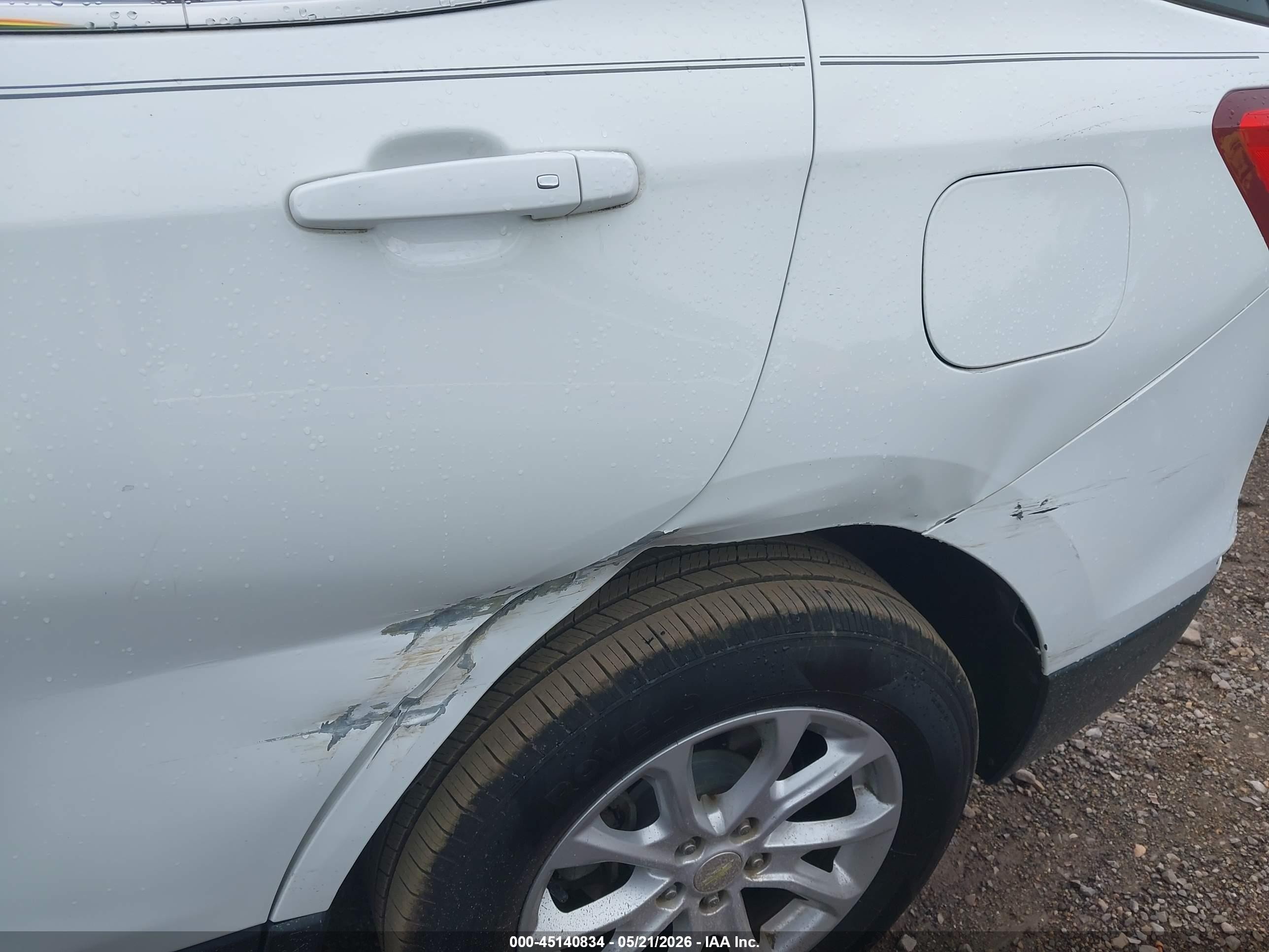 2018 Chevrolet Equinox Lt White vin: 3GNAXJEV5JS611234