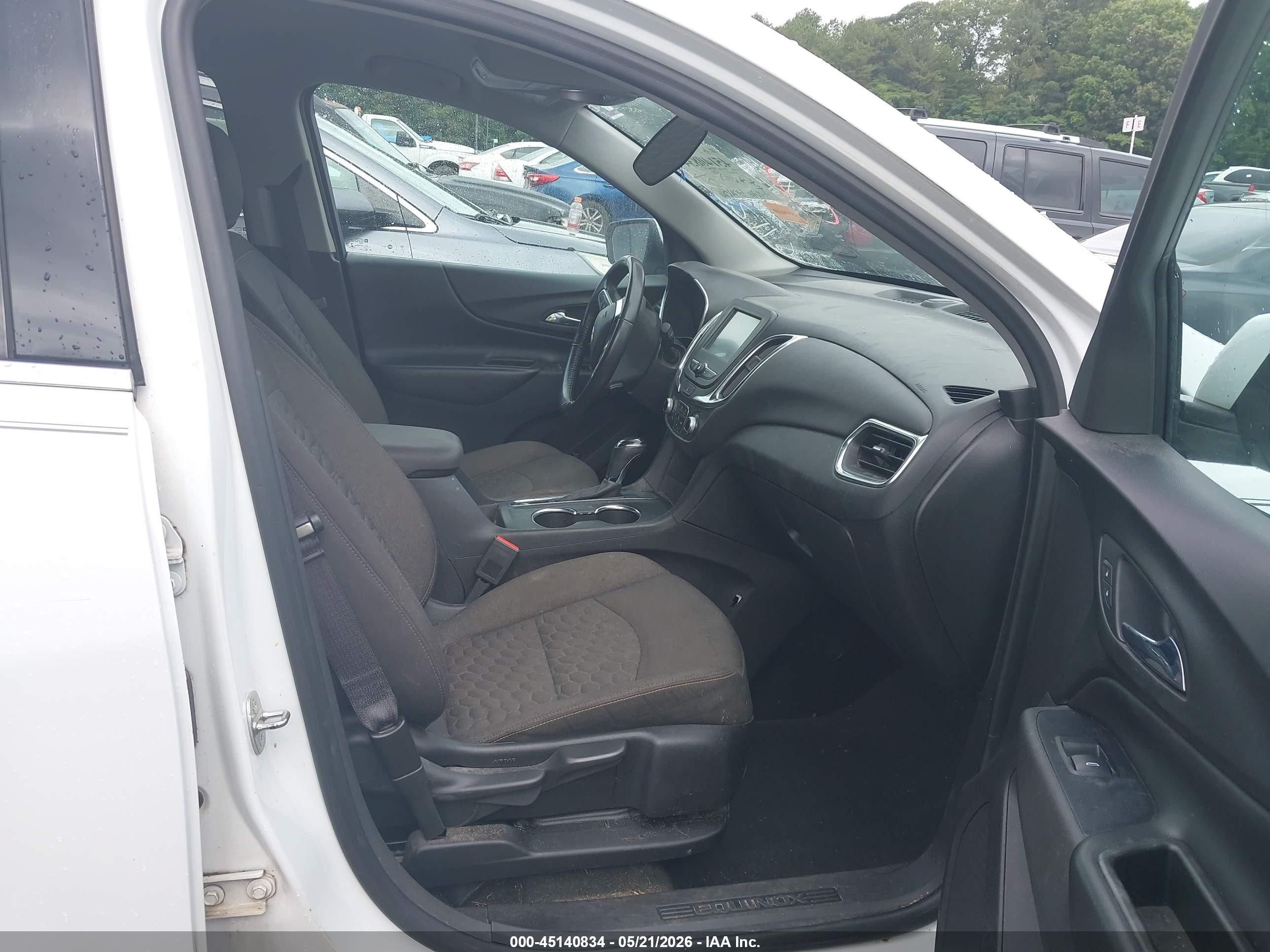 2018 Chevrolet Equinox Lt White vin: 3GNAXJEV5JS611234