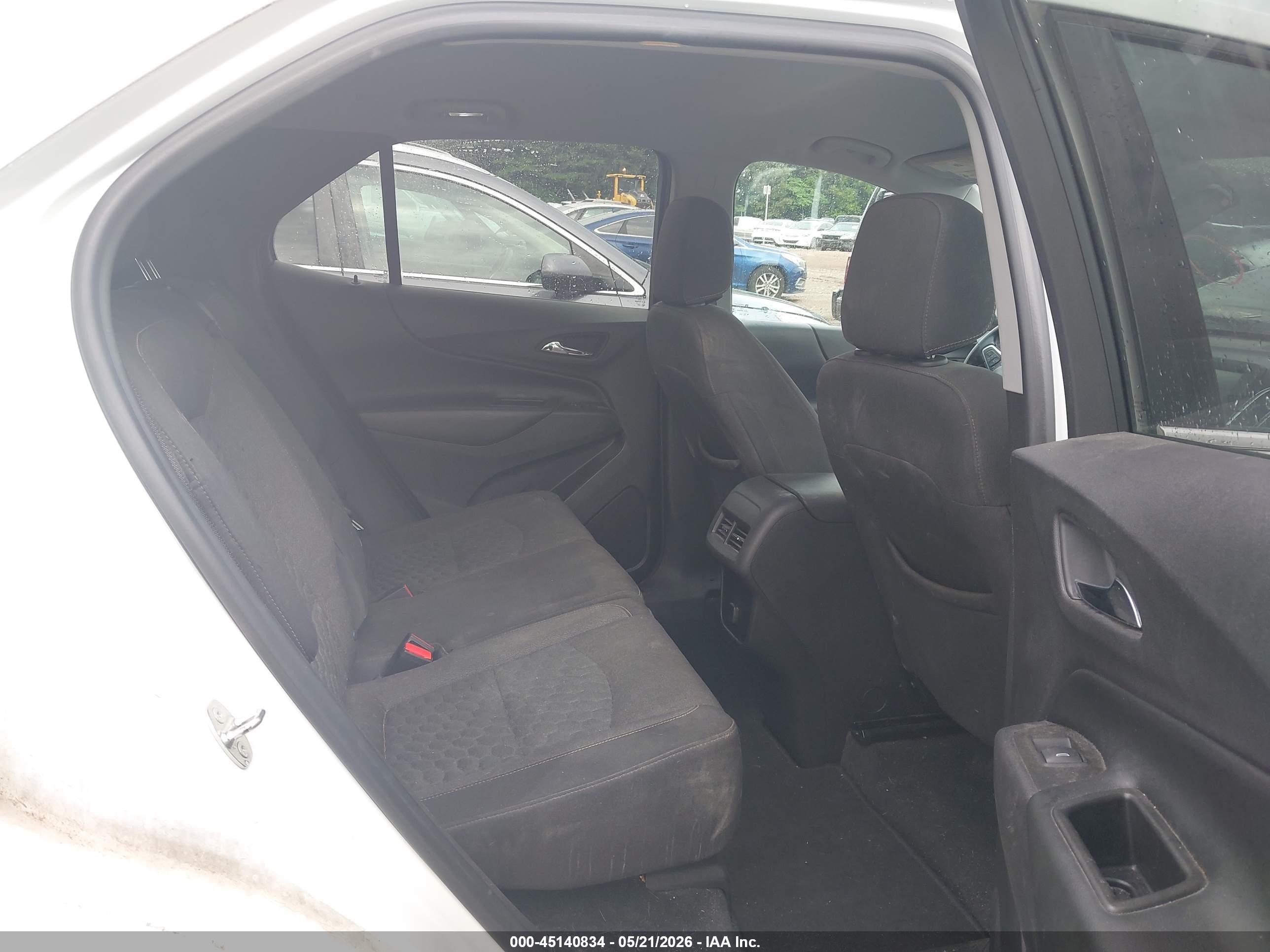2018 Chevrolet Equinox Lt White vin: 3GNAXJEV5JS611234