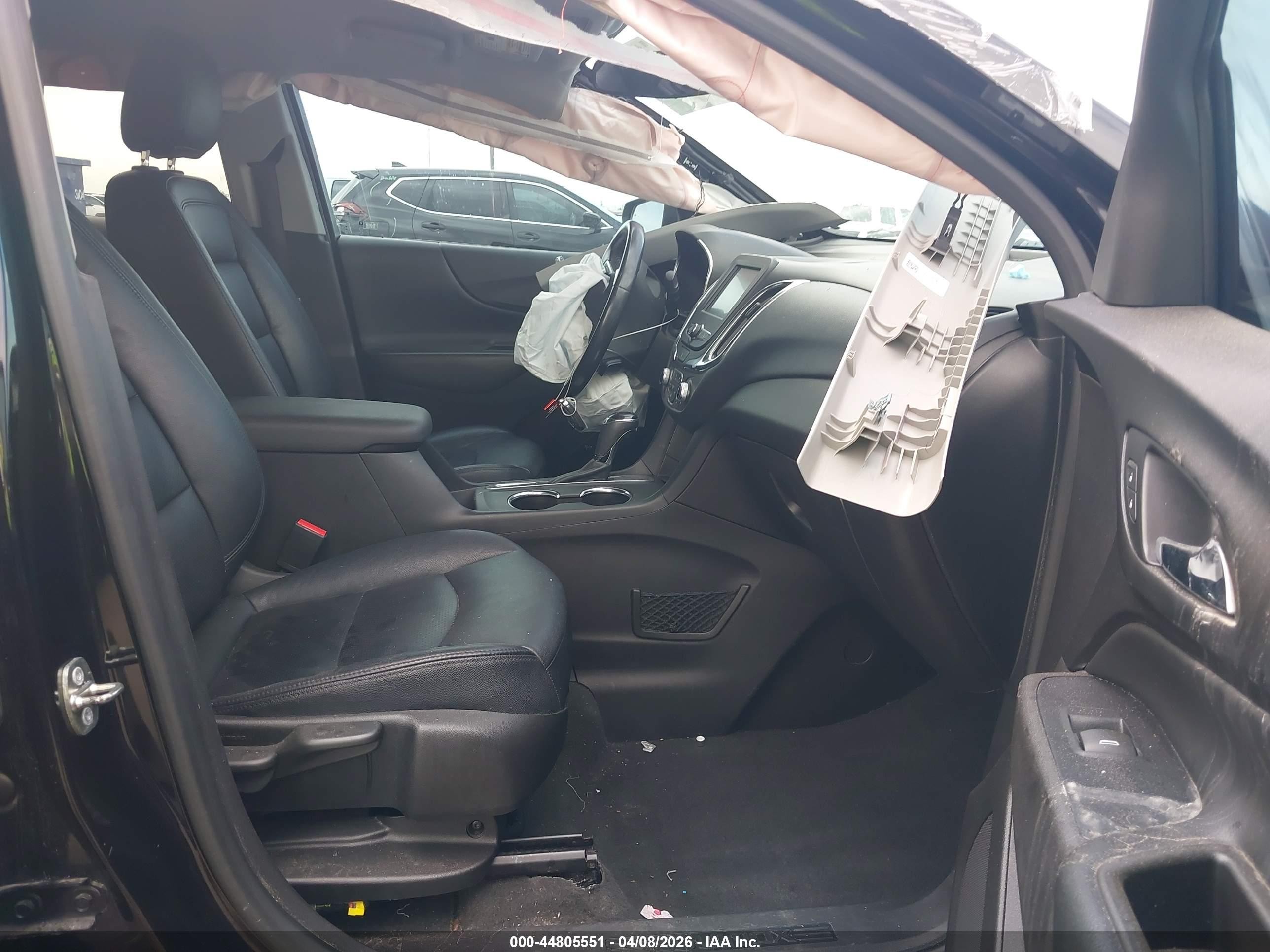 2018 Chevrolet Equinox Lt Black vin: 3GNAXJEV7JL260644