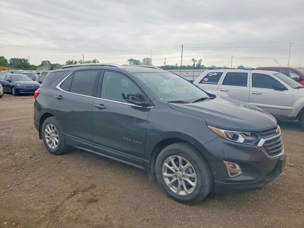 2018 Chevrolet Equinox Lt Gray vin: 3GNAXJEV7JS514942