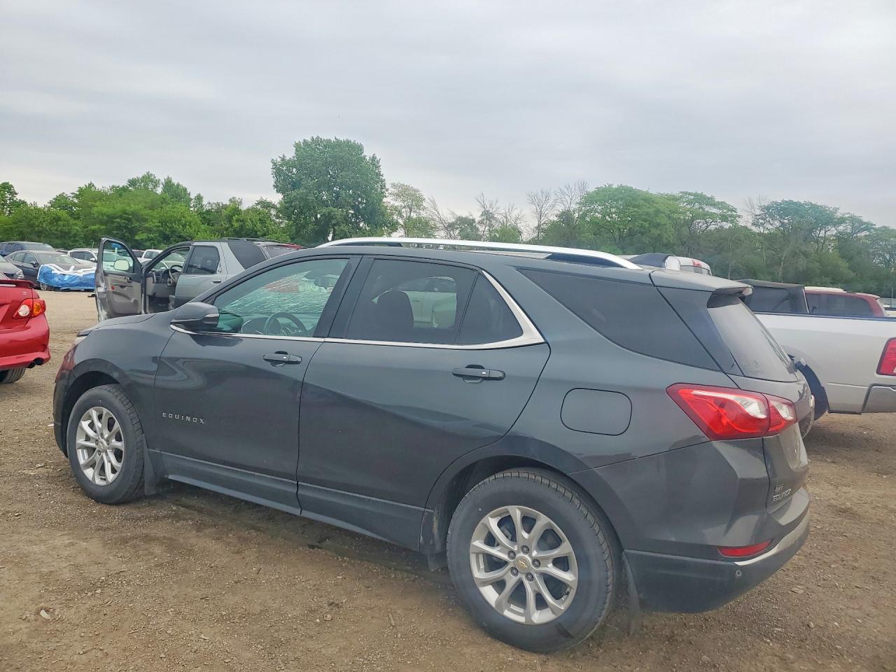 2018 Chevrolet Equinox Lt Gray vin: 3GNAXJEV7JS514942