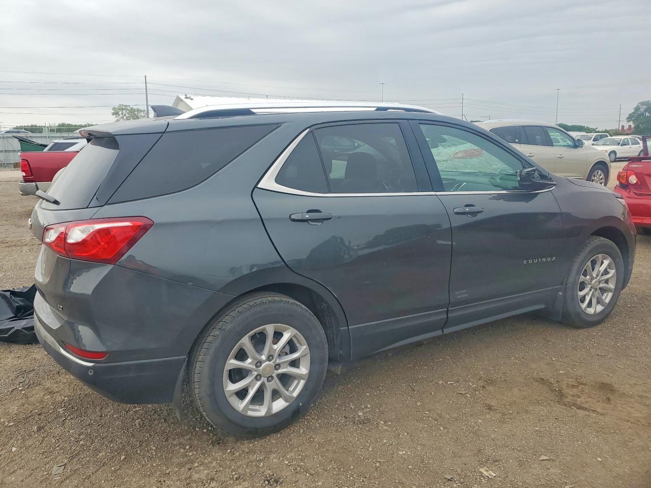 2018 Chevrolet Equinox Lt Gray vin: 3GNAXJEV7JS514942