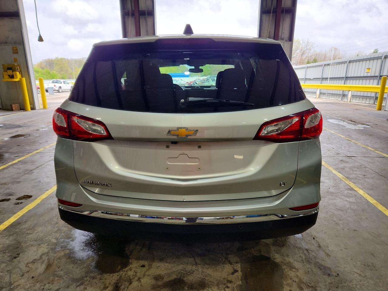 2018 Chevrolet Equinox Lt Silver vin: 3GNAXJEV8JS525125