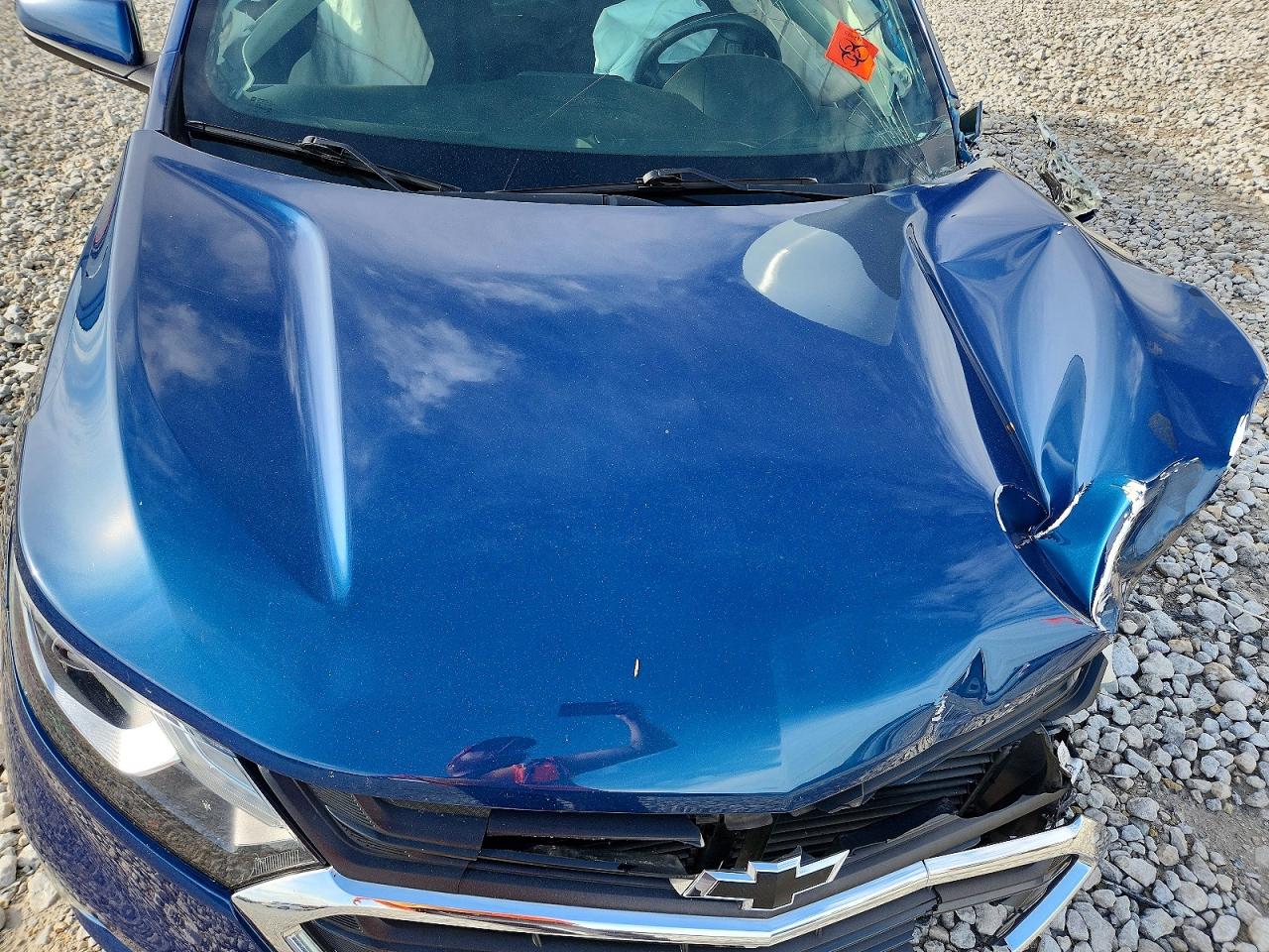 2020 Chevrolet Equinox Blue vin: 3GNAXJEV8LL314584