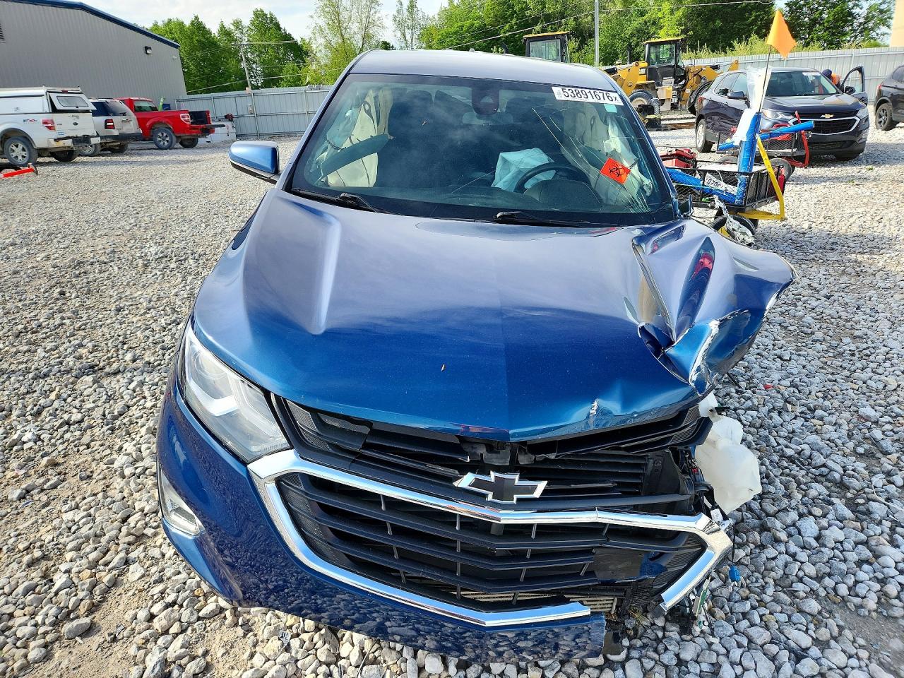 2020 Chevrolet Equinox Blue vin: 3GNAXJEV8LL314584