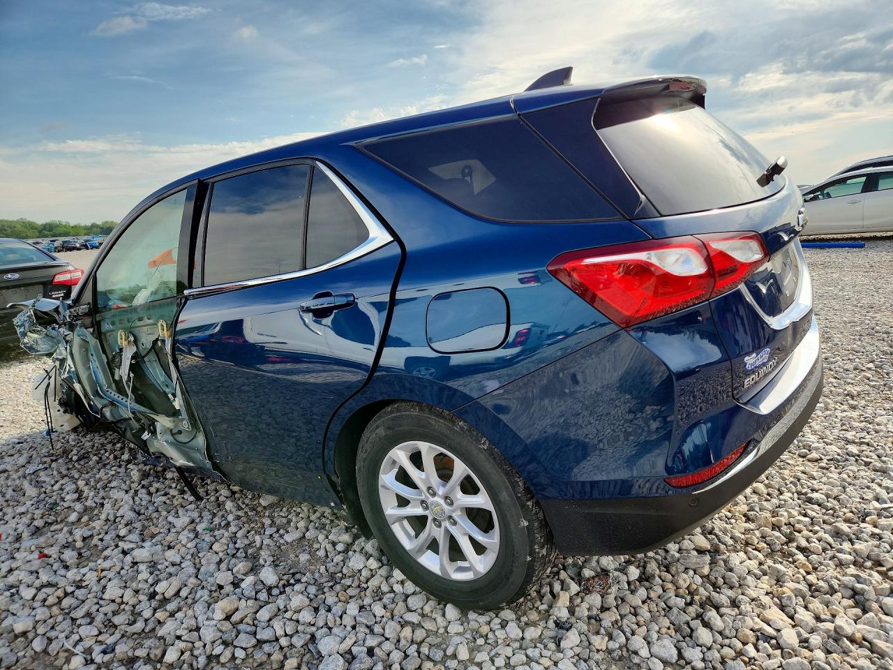 2020 Chevrolet Equinox Blue vin: 3GNAXJEV8LL314584