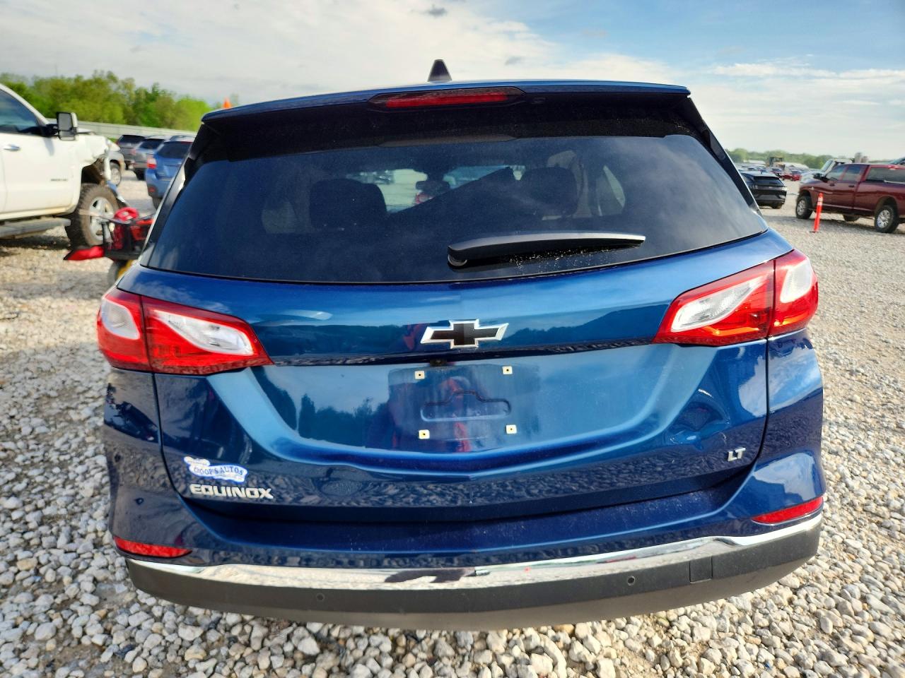 2020 Chevrolet Equinox Blue vin: 3GNAXJEV8LL314584