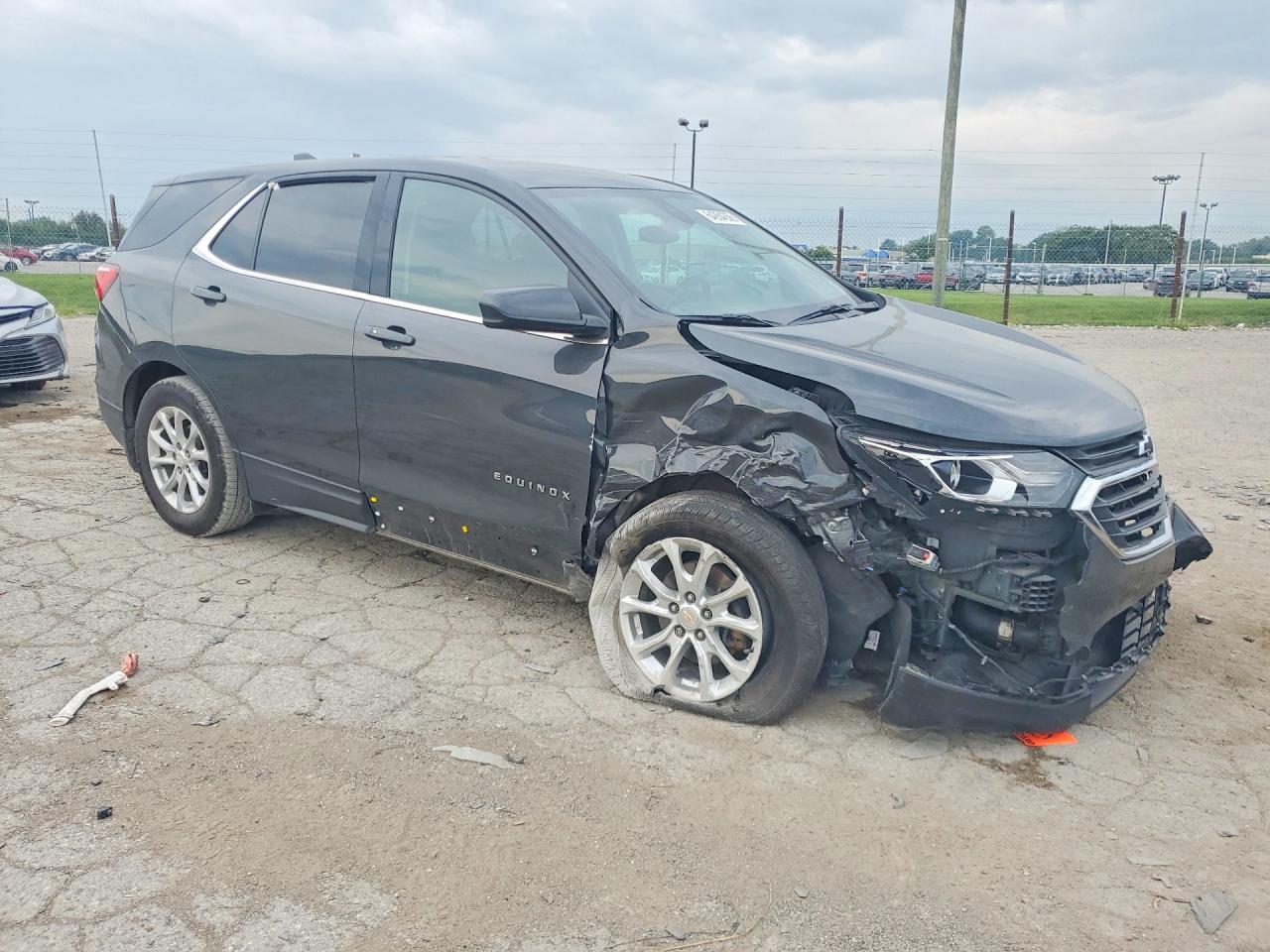 2020 Chevrolet Equinox Lt Gray vin: 3GNAXJEV8LS597705