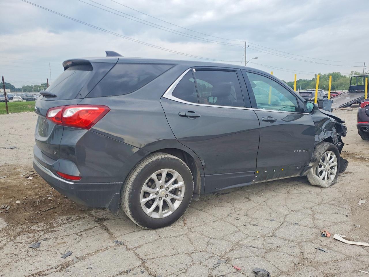 2020 Chevrolet Equinox Lt Gray vin: 3GNAXJEV8LS597705