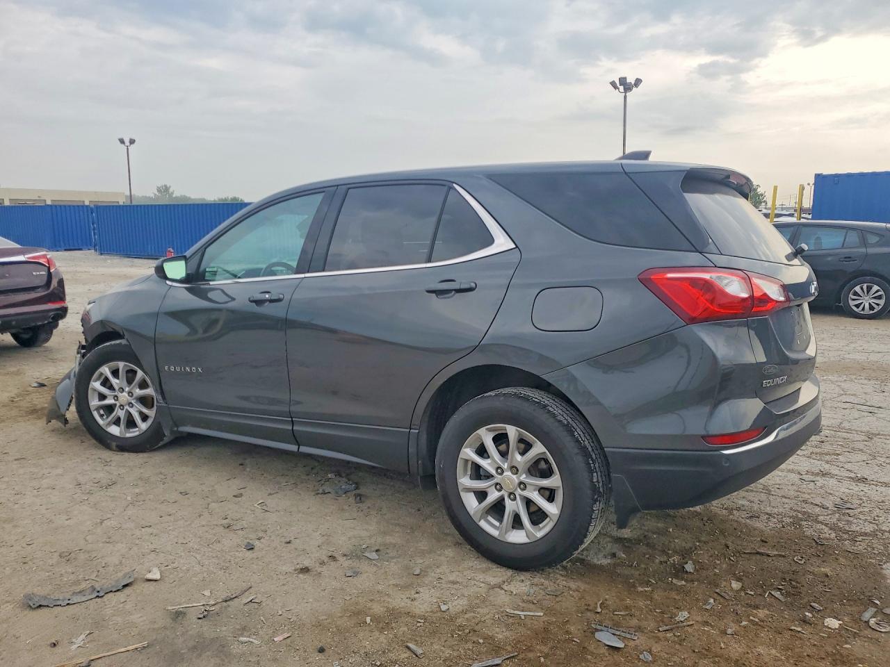 2020 Chevrolet Equinox Lt Gray vin: 3GNAXJEV8LS597705