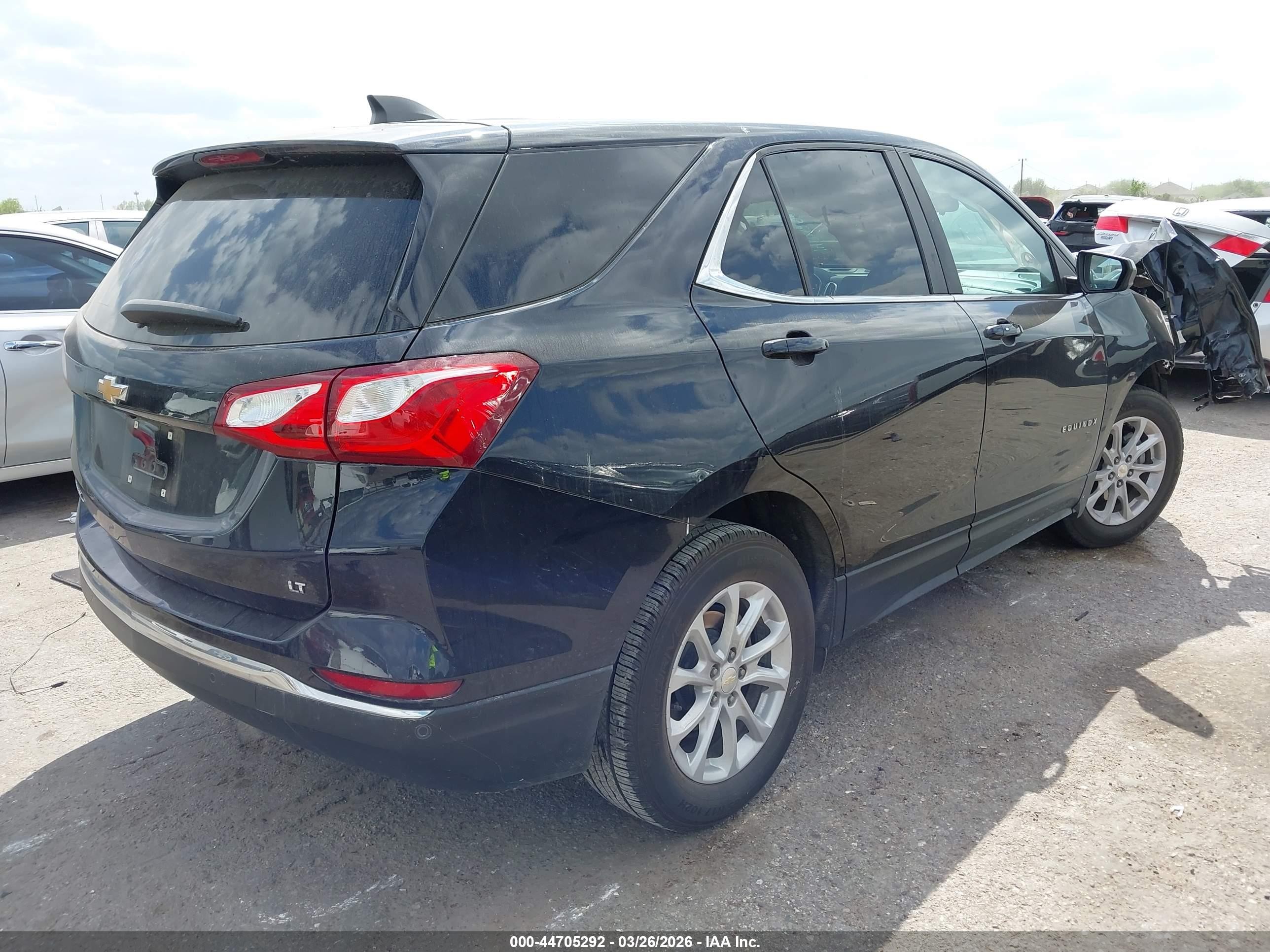 2021 Chevrolet Equinox Fwd 2fl Black vin: 3GNAXJEV8MS103781