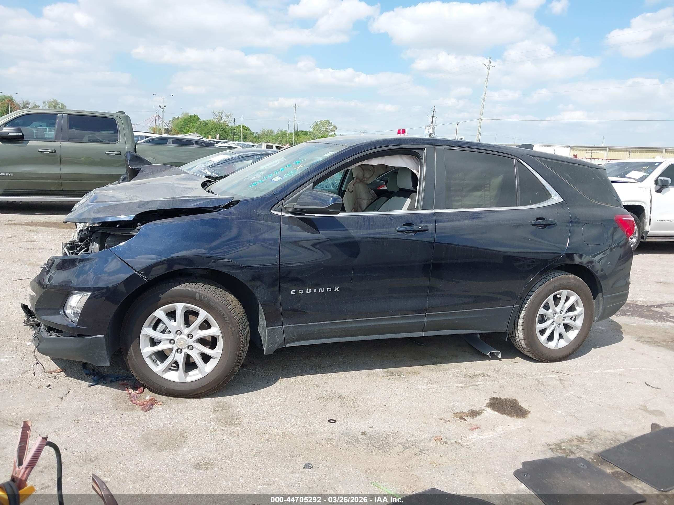 2021 Chevrolet Equinox Fwd 2fl Black vin: 3GNAXJEV8MS103781