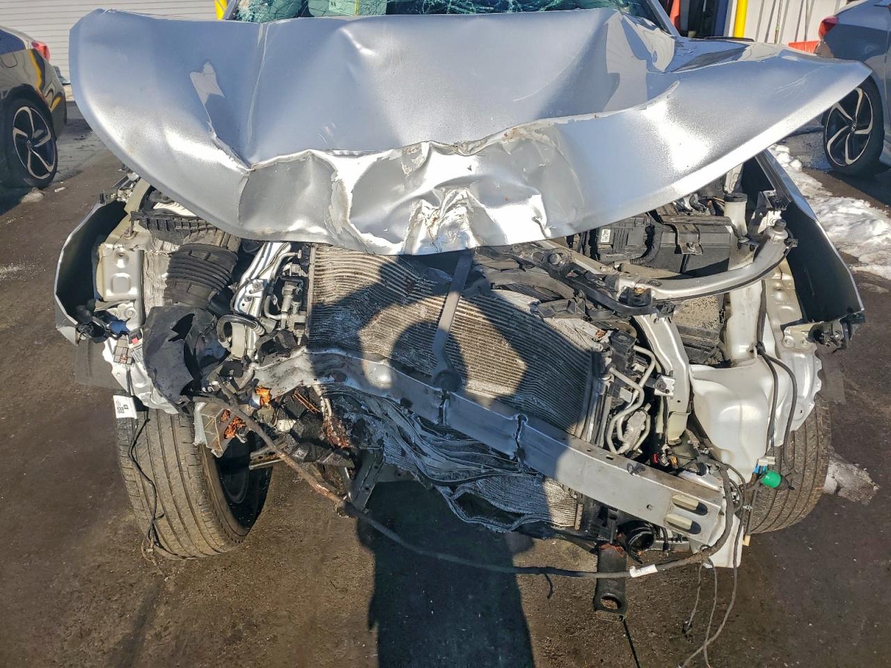 2018 Chevrolet Equinox Lt Silver vin: 3GNAXJEV9JS582353