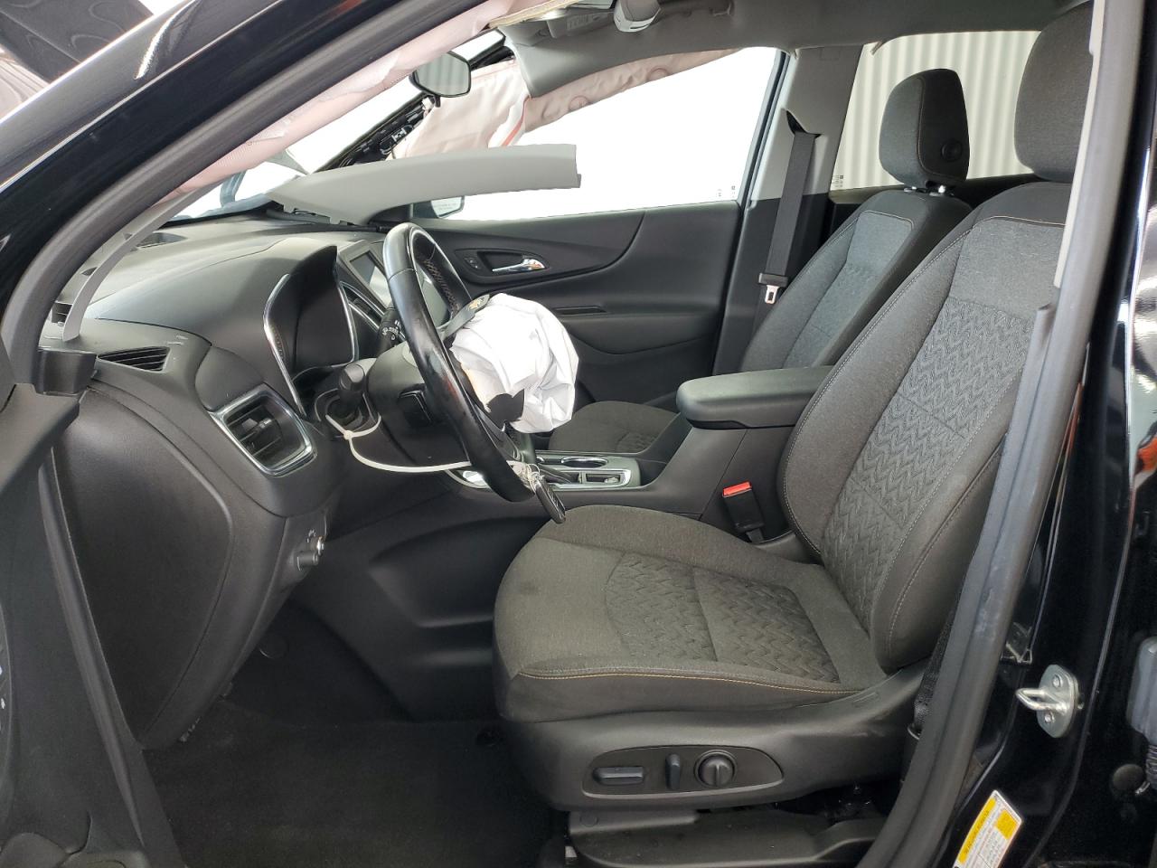 2023 Chevrolet Equinox Lt Black vin: 3GNAXKEG0PL219353 Damage: Airbag - Front Left, Deployed, Replacement Required