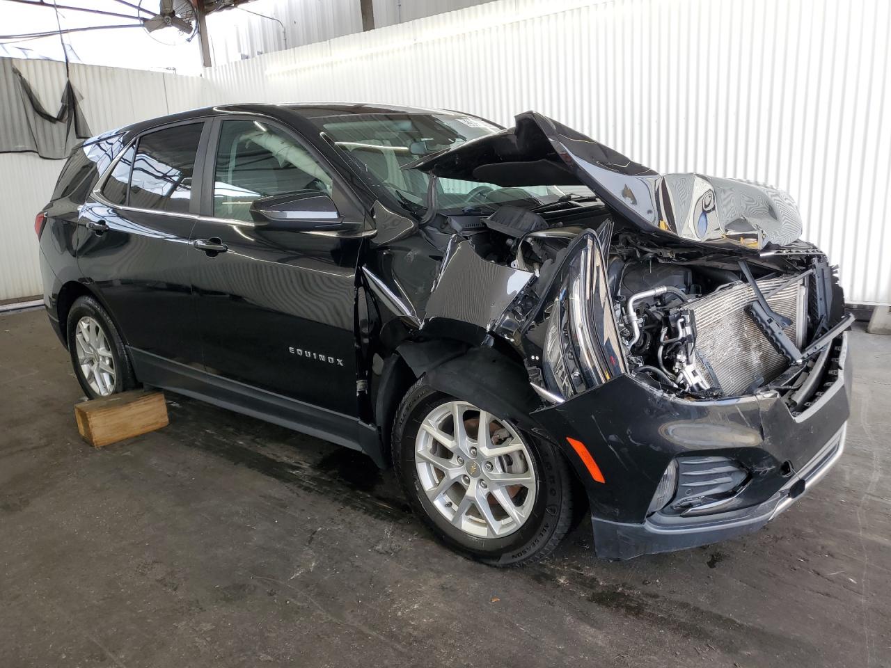 2023 Chevrolet Equinox Lt Black vin: 3GNAXKEG0PL219353 Damage: Right Front Fender, Severe Damage, Replacement Required