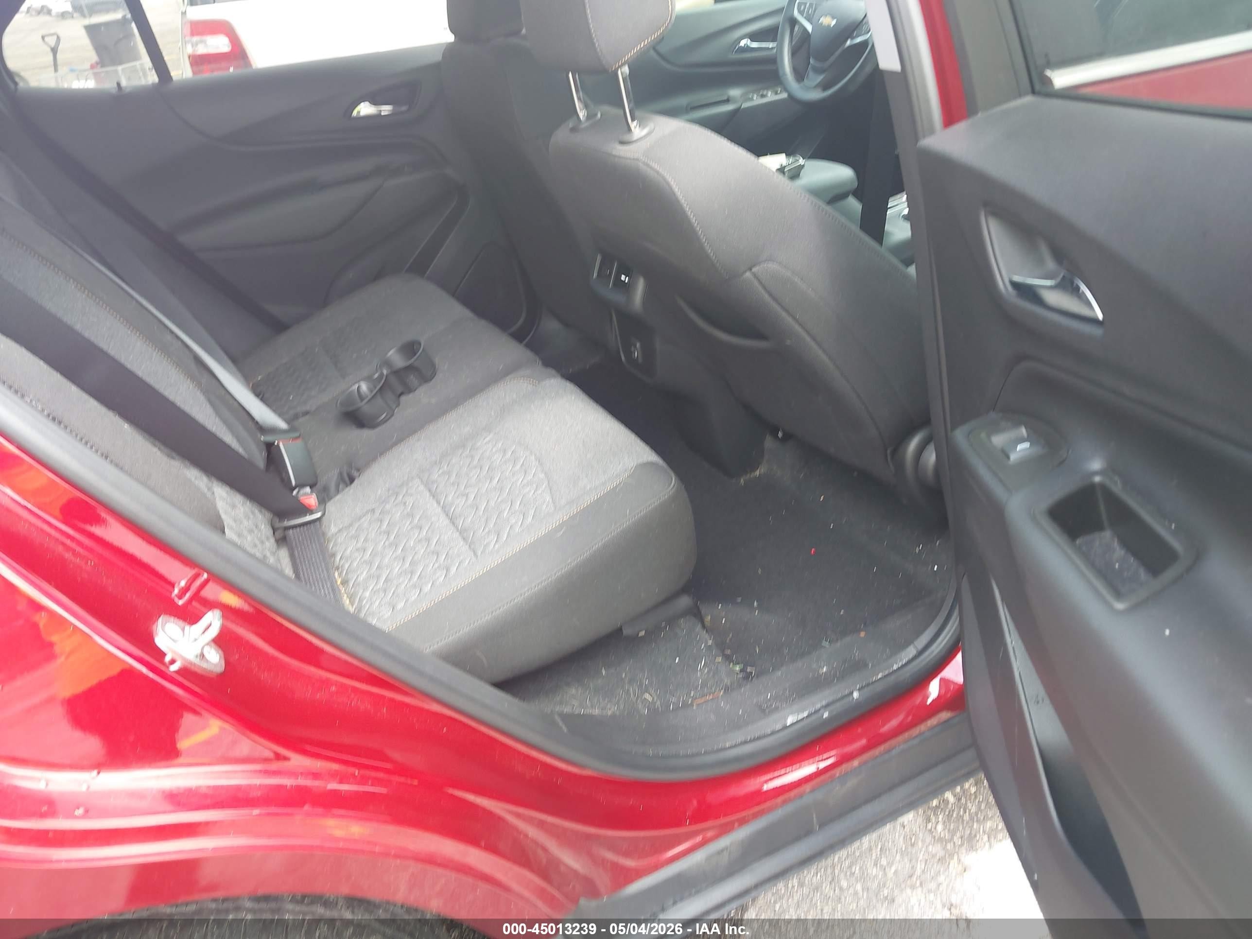 2023 Chevrolet Equinox Fwd Lt Красный vin: 3GNAXKEG1PS144099