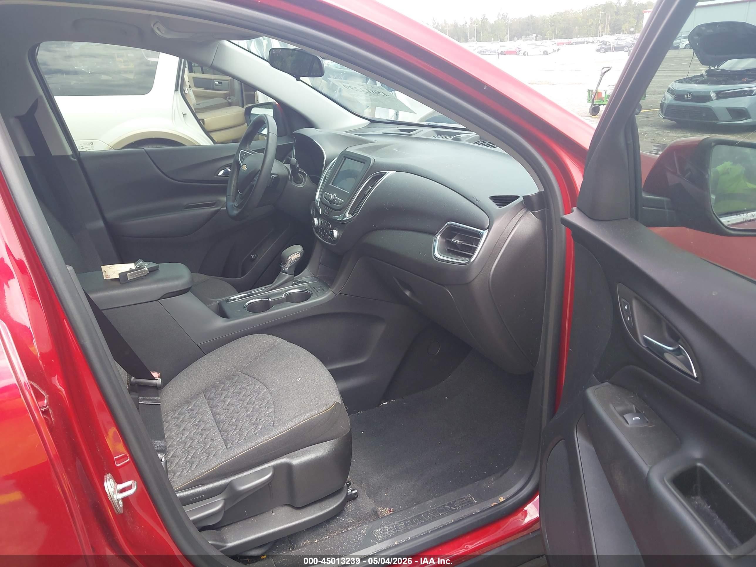 2023 Chevrolet Equinox Fwd Lt Красный vin: 3GNAXKEG1PS144099