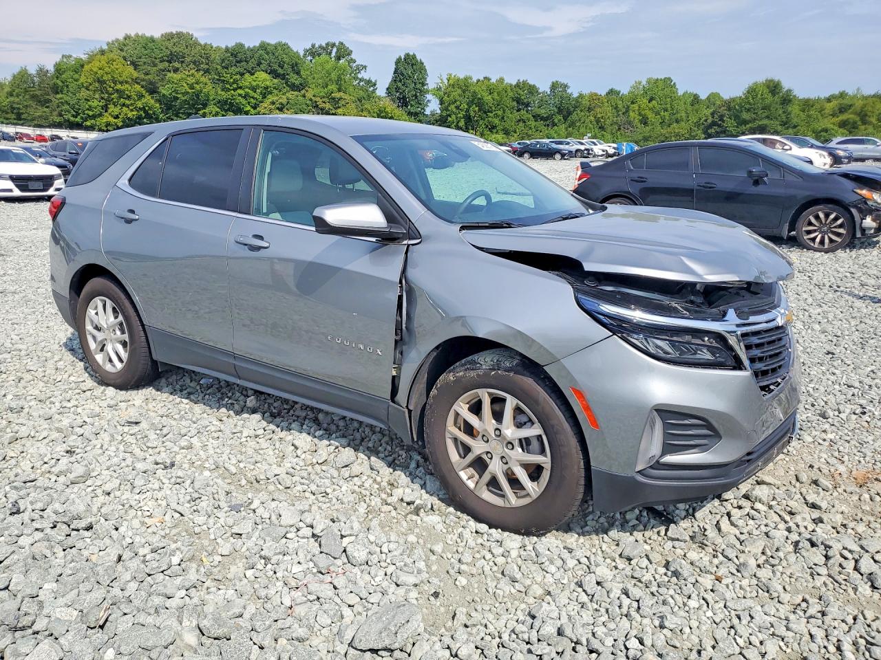 2023 Chevrolet Equinox Lt Серебряный vin: 3GNAXKEG1PS168161
