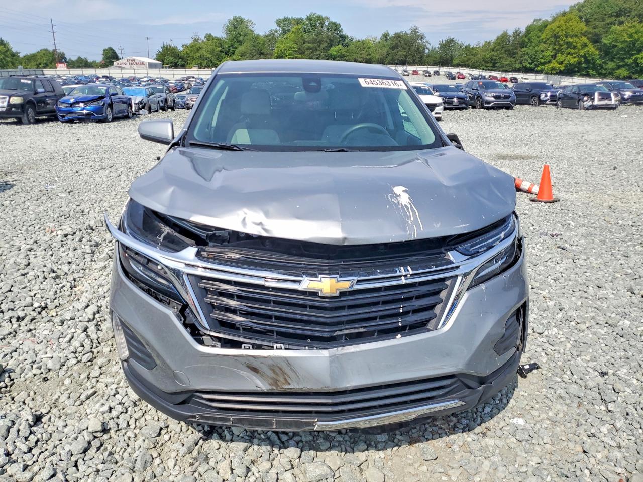 2023 Chevrolet Equinox Lt Серебряный vin: 3GNAXKEG1PS168161