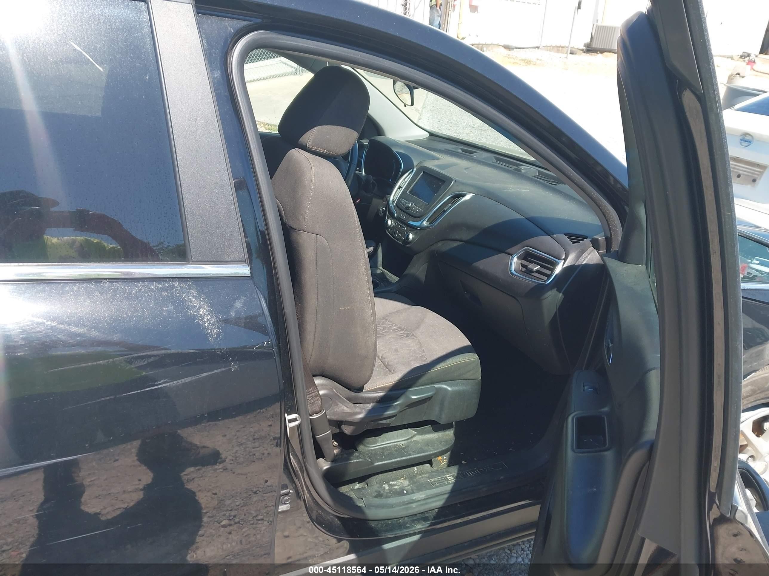 2023 Chevrolet Equinox Fwd Lt Черный vin: 3GNAXKEG2PL236297