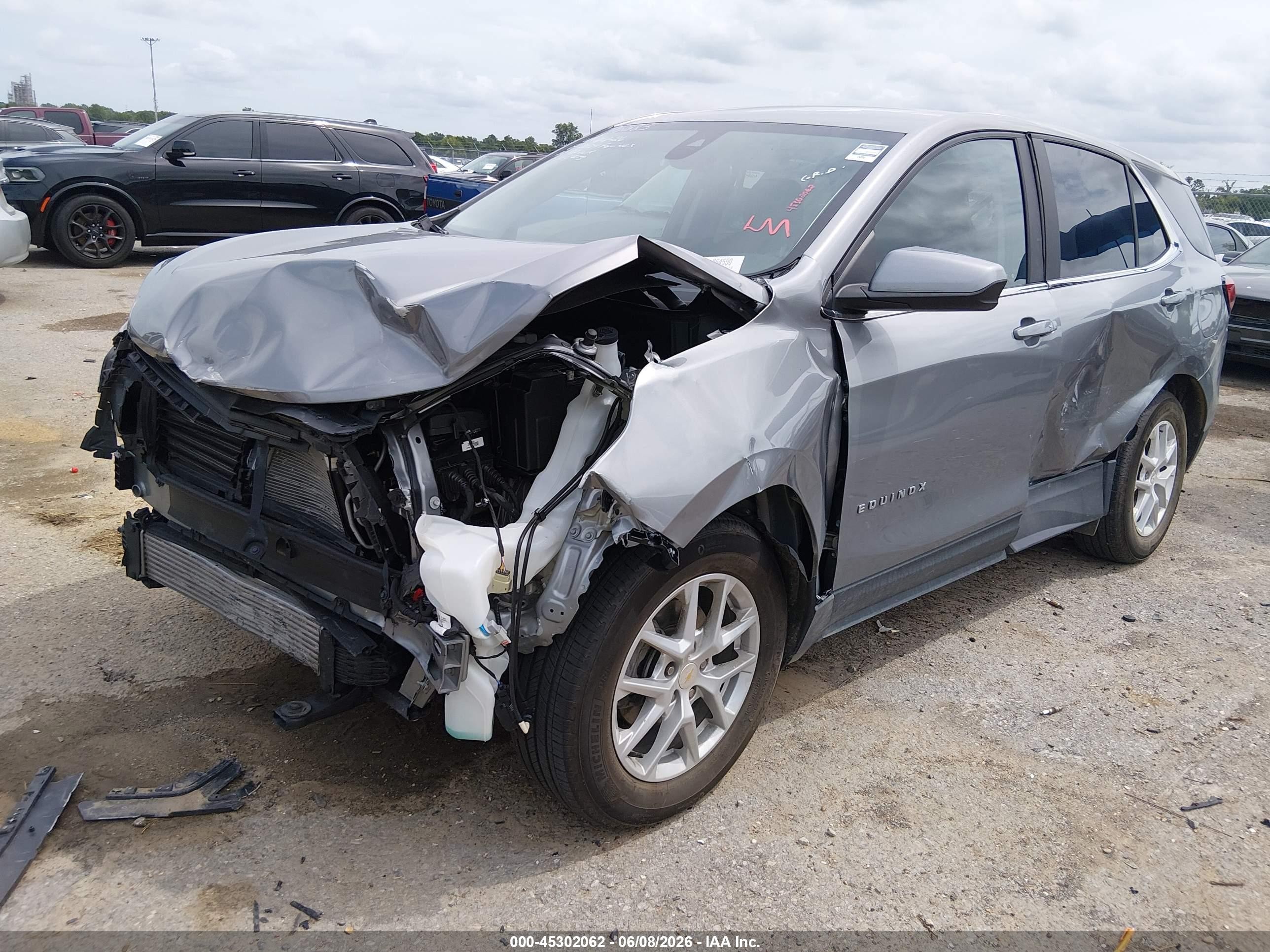 2024 Chevrolet Equinox Fwd Lt Gray vin: 3GNAXKEG5RL196283