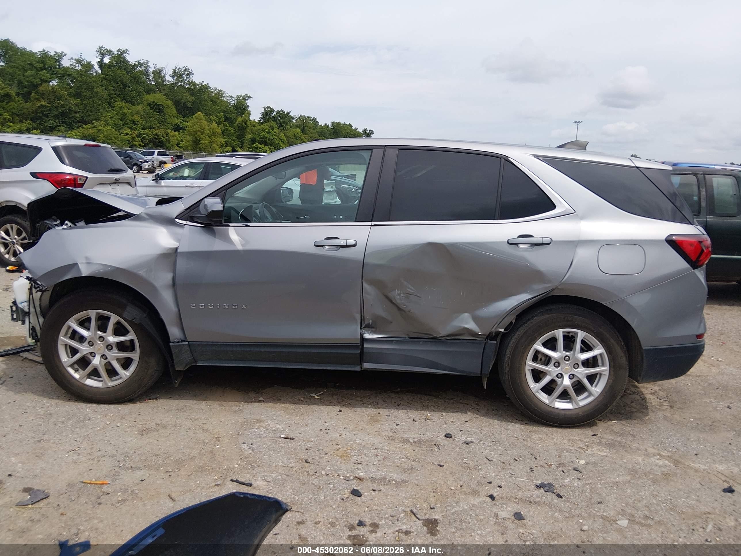 2024 Chevrolet Equinox Fwd Lt Gray vin: 3GNAXKEG5RL196283